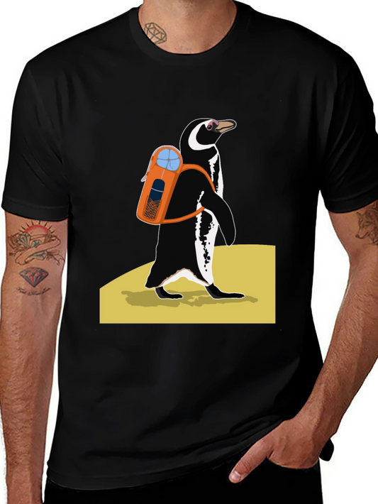 Cool Penguin Graphic Tee