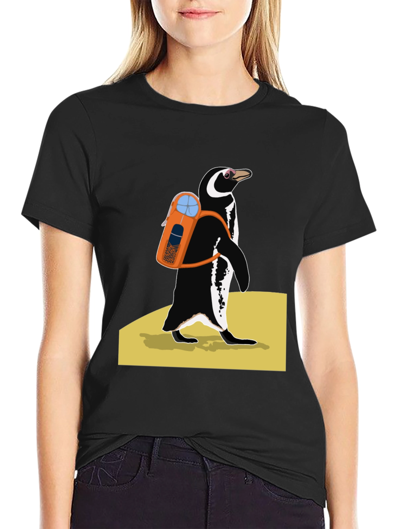 Cool Penguin Graphic Tee