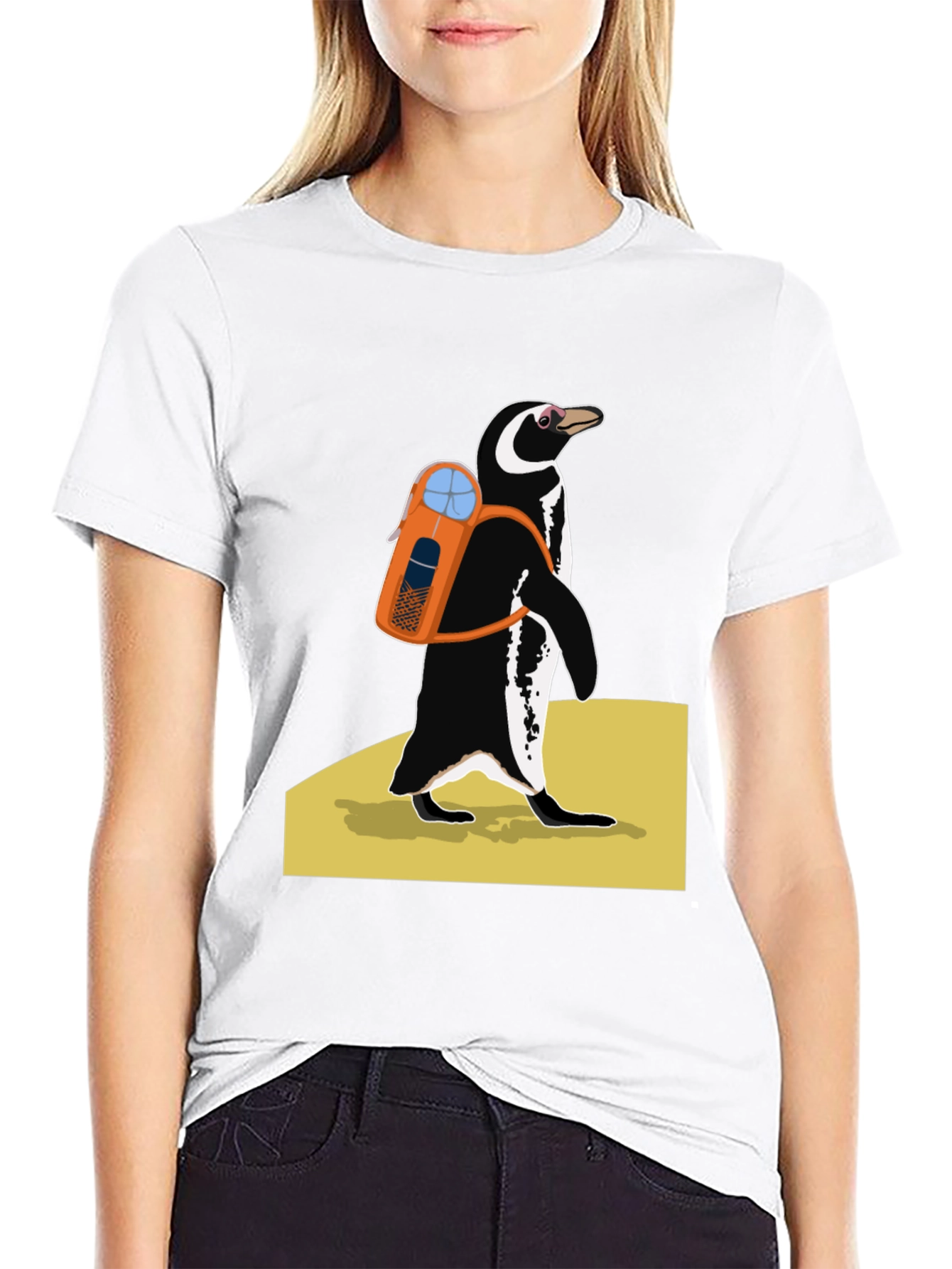Cool Penguin Graphic Tee