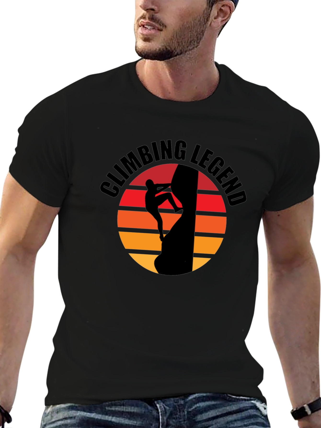 Climbing Legend Graphic Tee - Adventure Ready