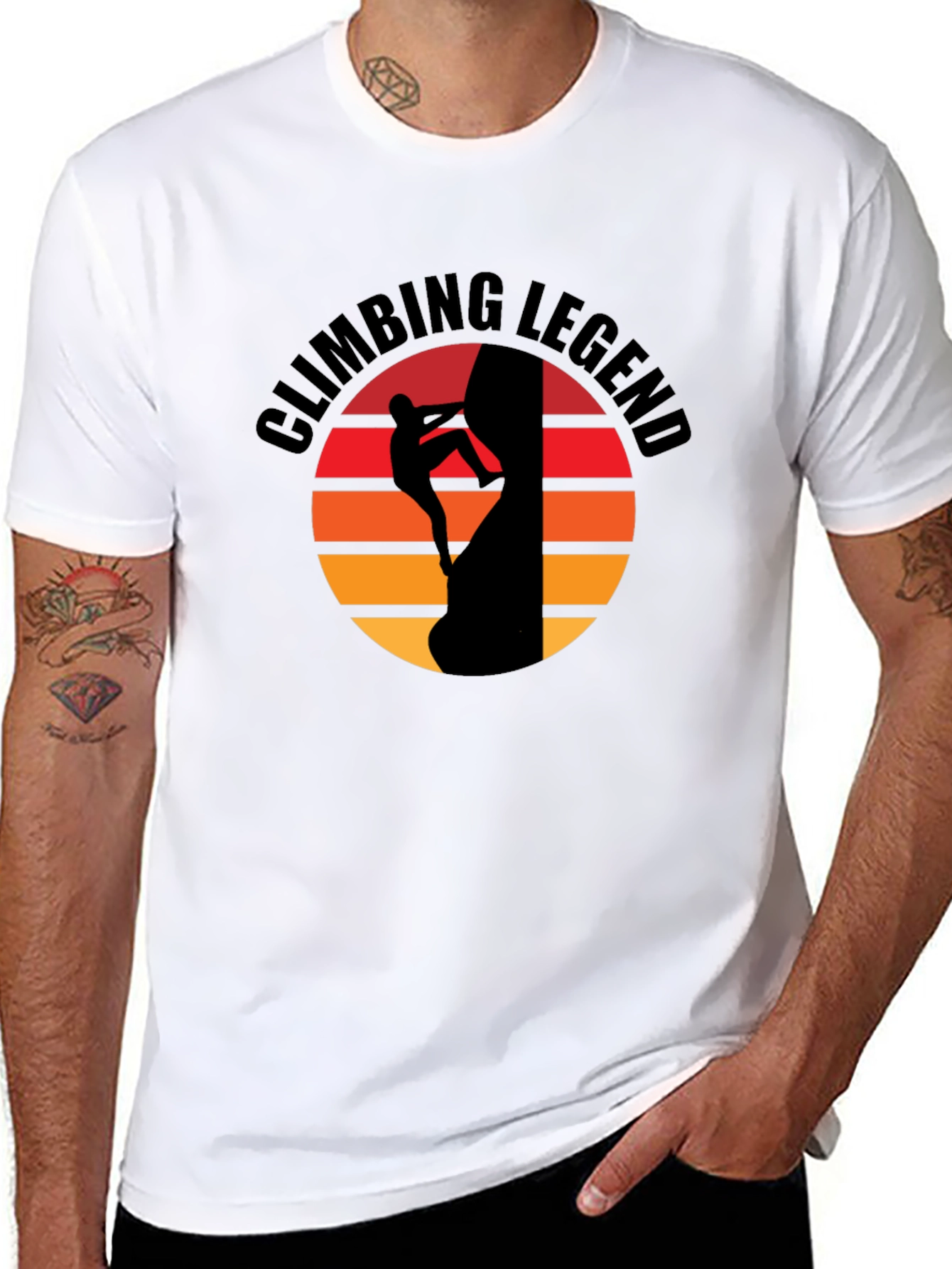 Climbing Legend Graphic Tee - Adventure Ready