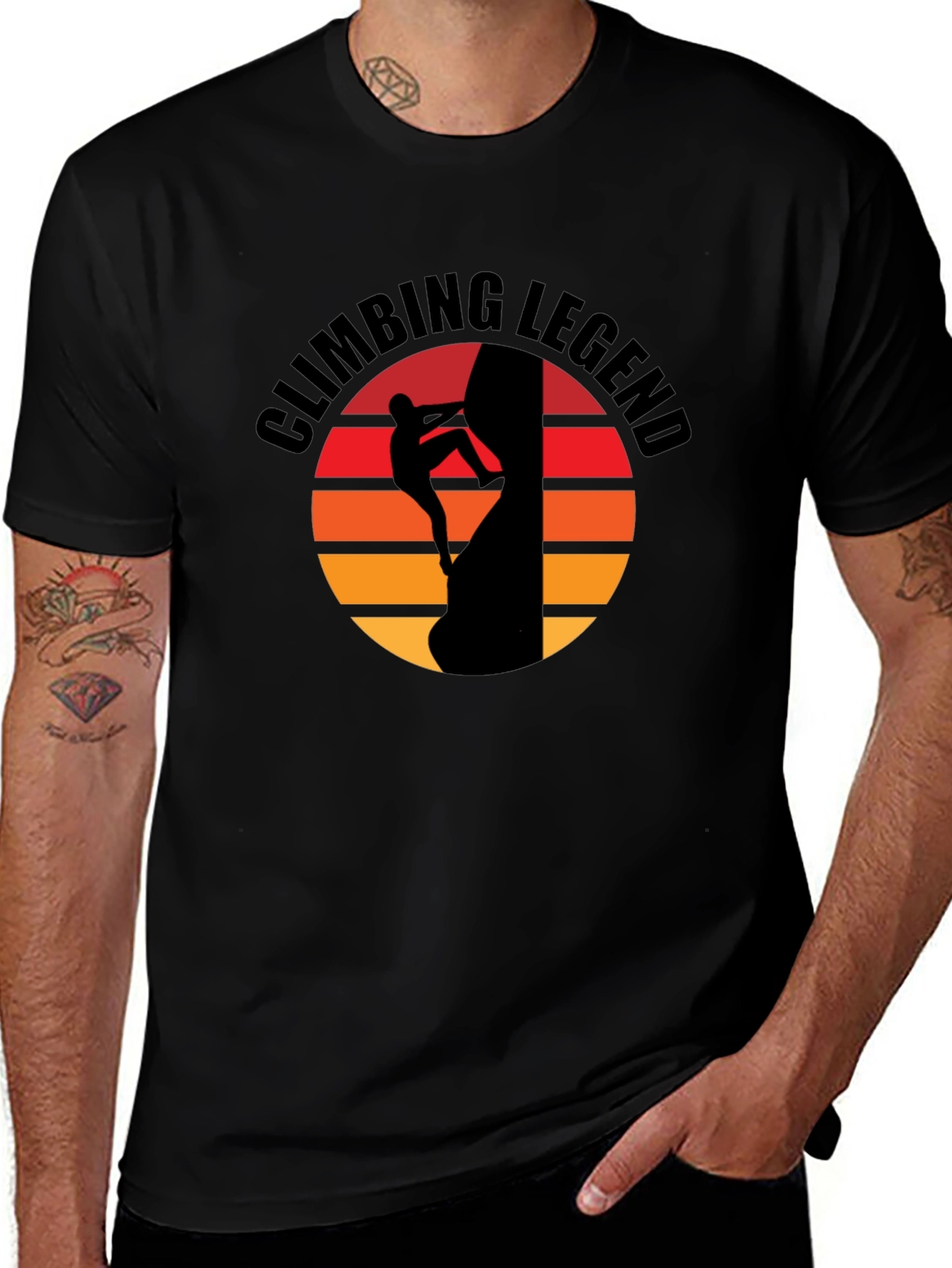 Climbing Legend Graphic Tee - Adventure Ready