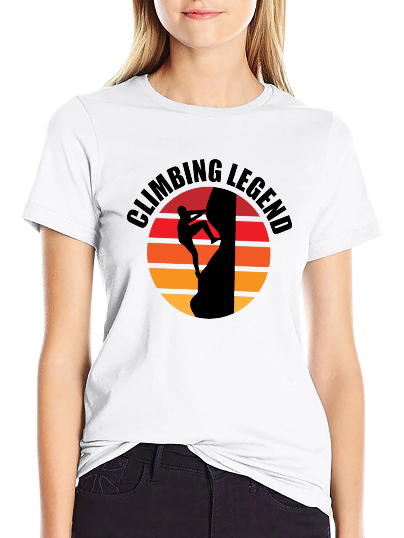 Climbing Legend Graphic Tee - Adventure Ready