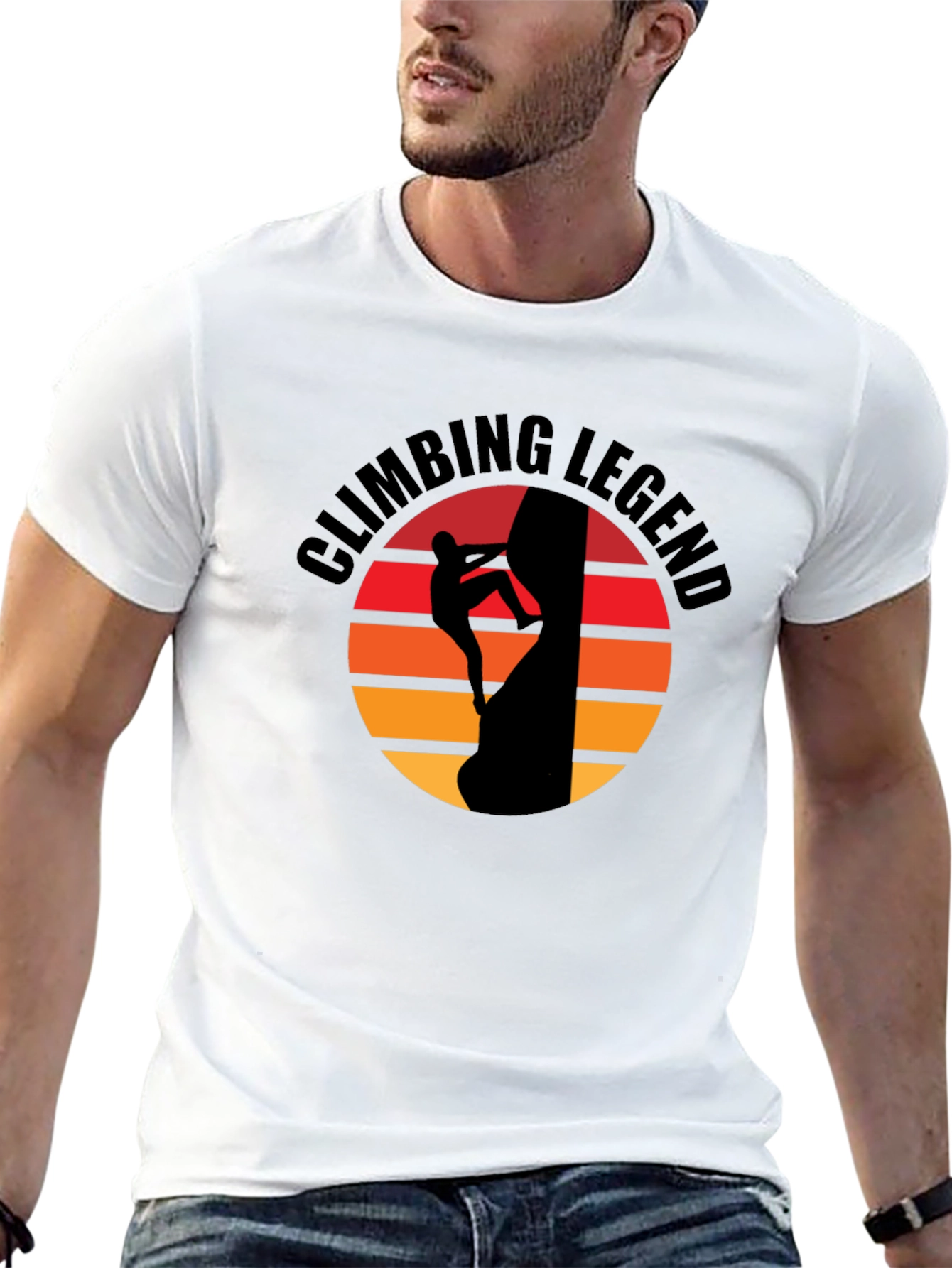 Climbing Legend Graphic Tee - Adventure Ready