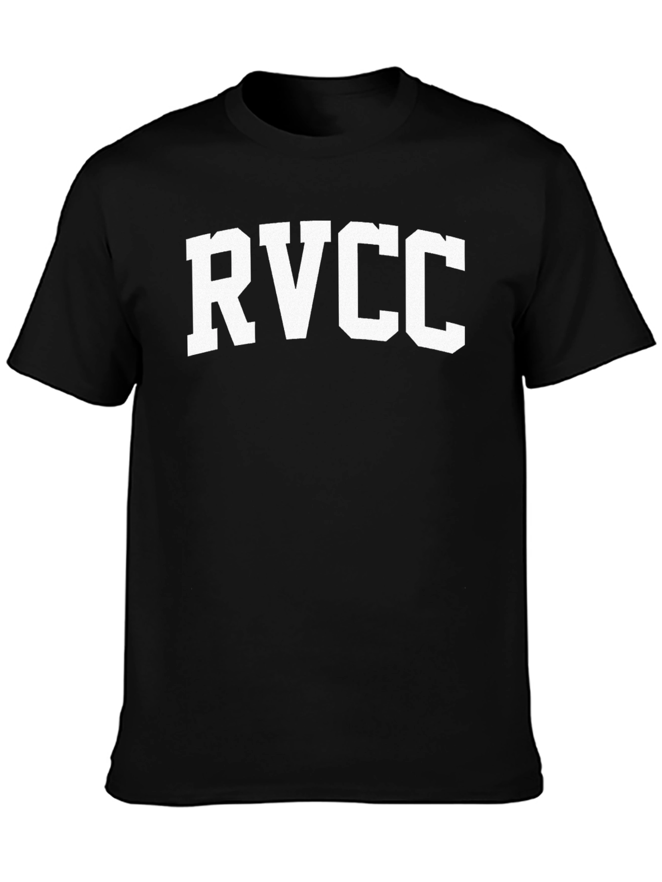 RVCC Collegiate Style Black T-Shirt