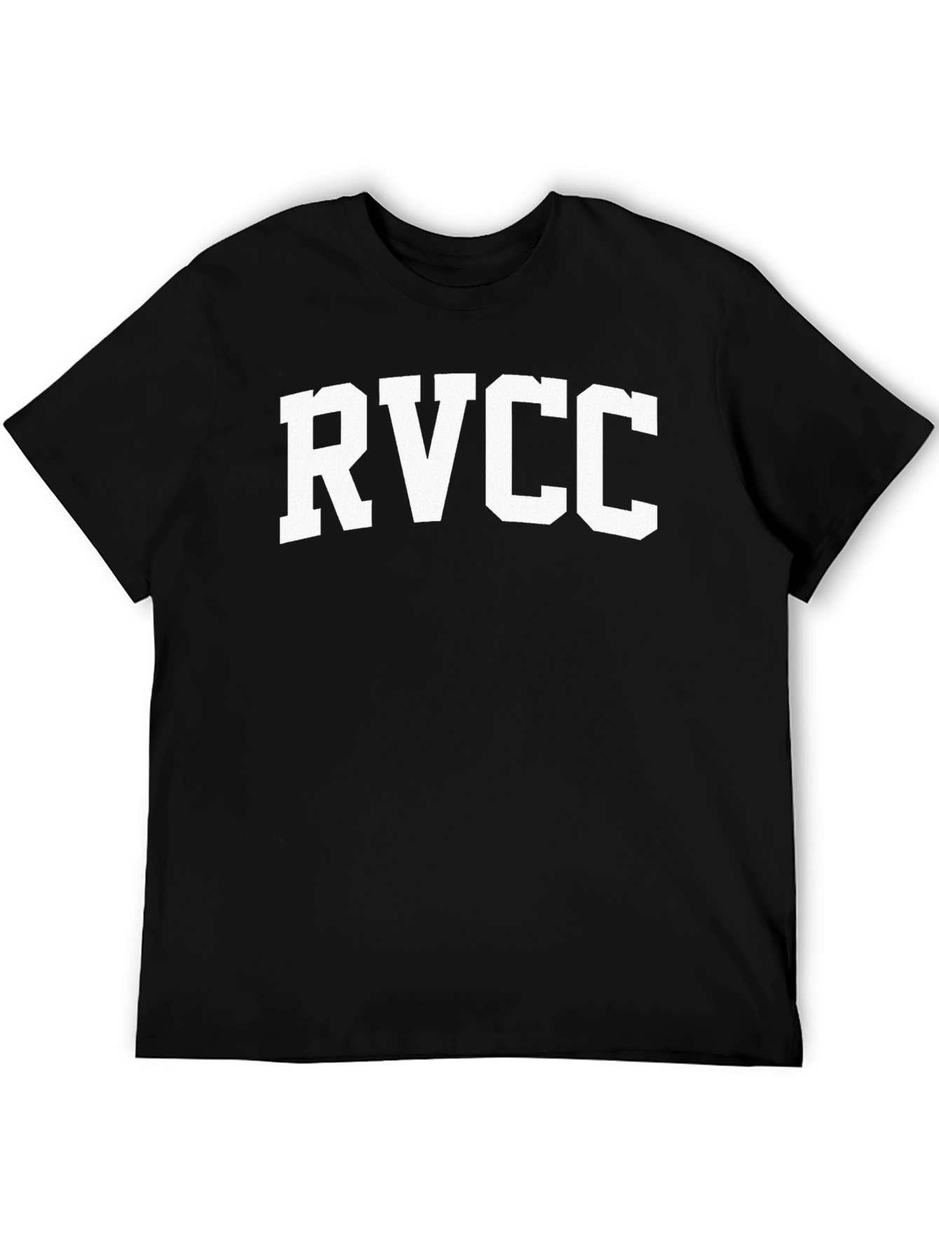 RVCC Collegiate Style Black T-Shirt