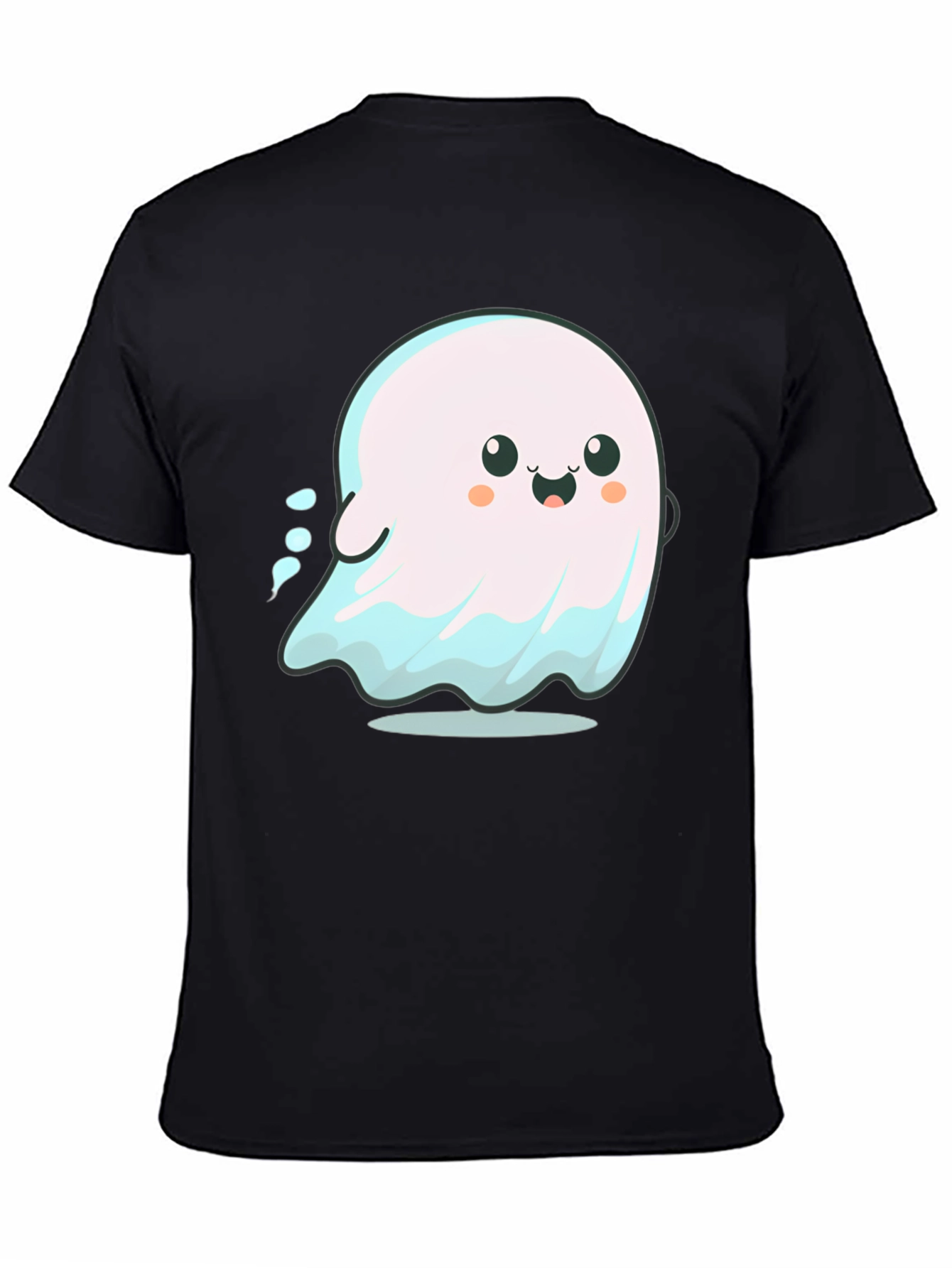 Cute Ghost Graphic Tee - Spooky Season Shirt