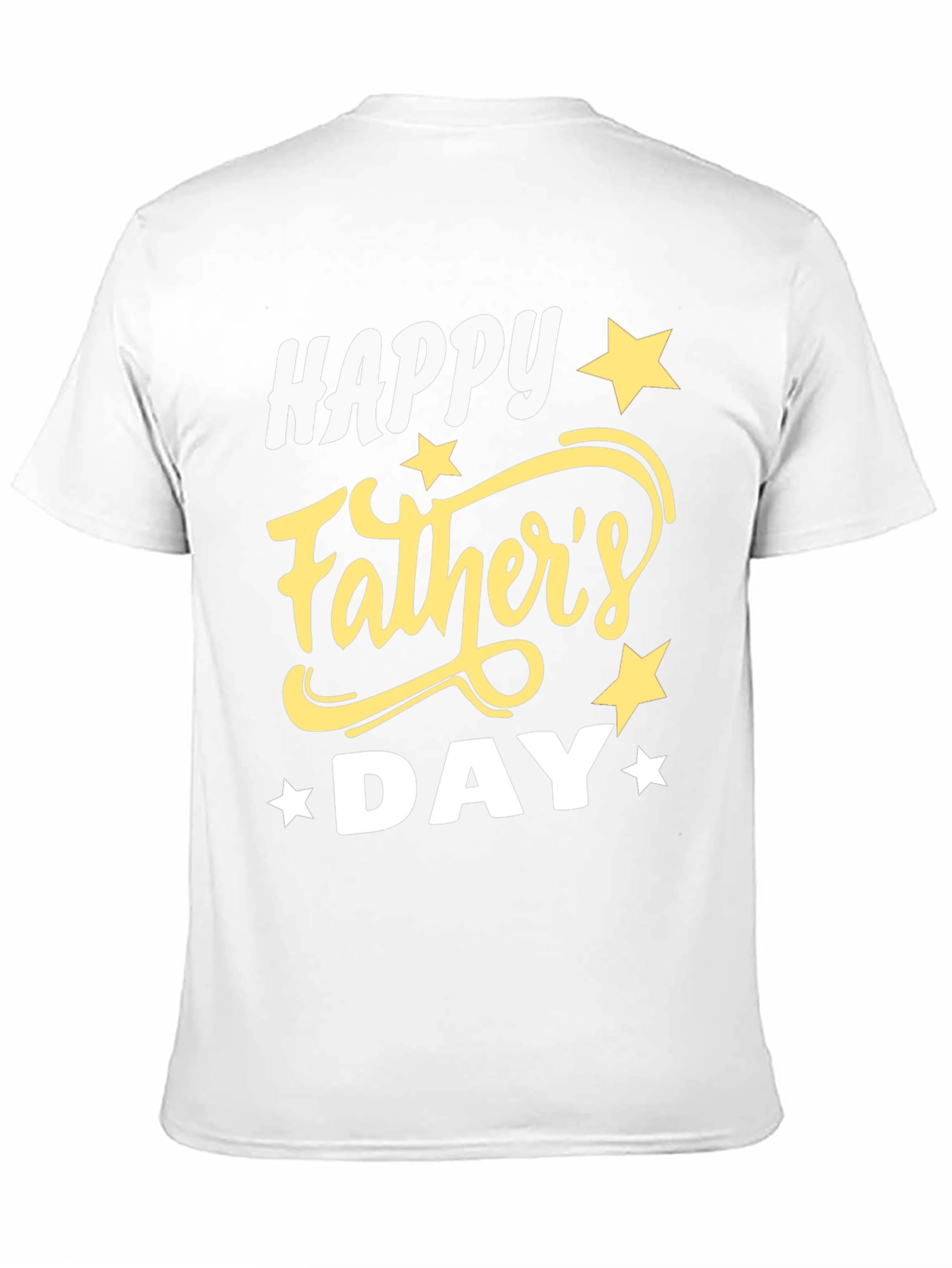 Happy Fathers Day Black T-Shirt