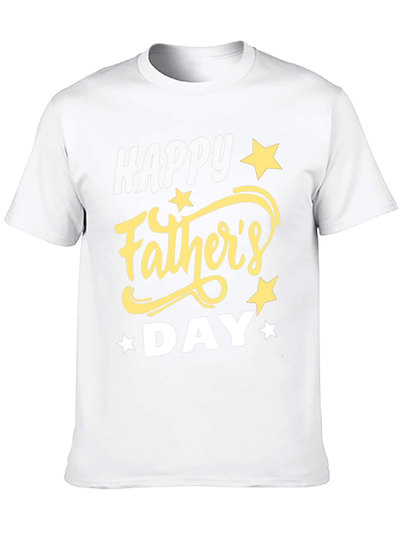 Happy Fathers Day Black T-Shirt