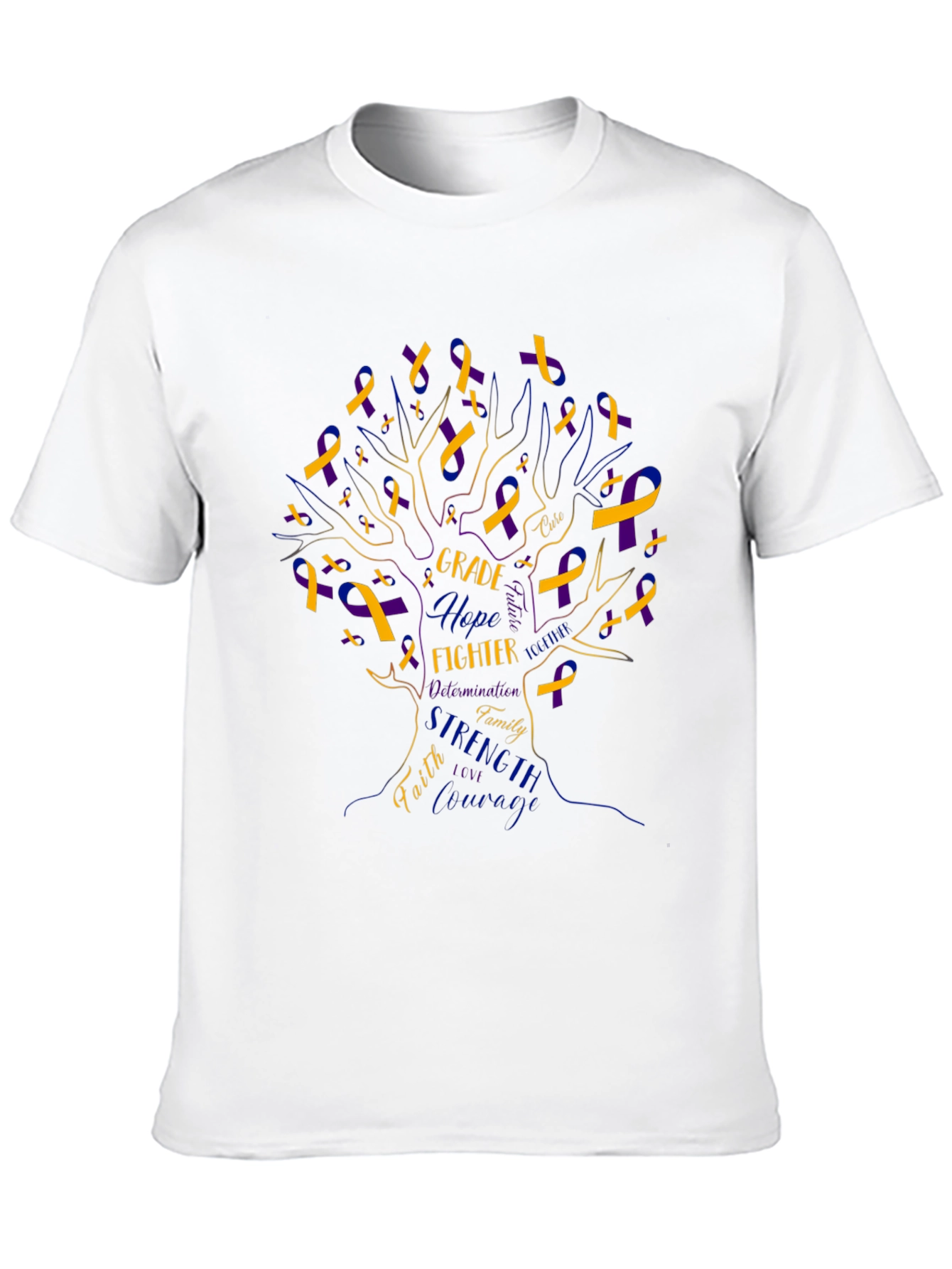 Awareness Ribbon Tree T-Shirt