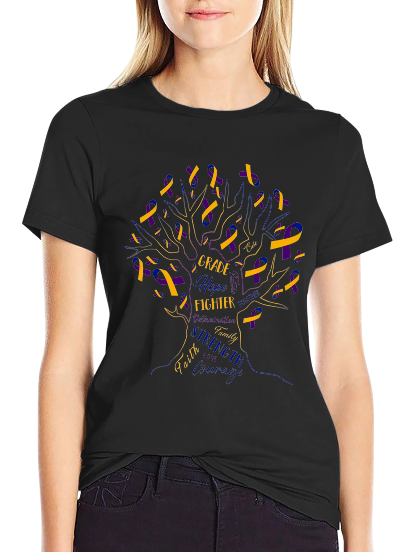 Awareness Ribbon Tree T-Shirt