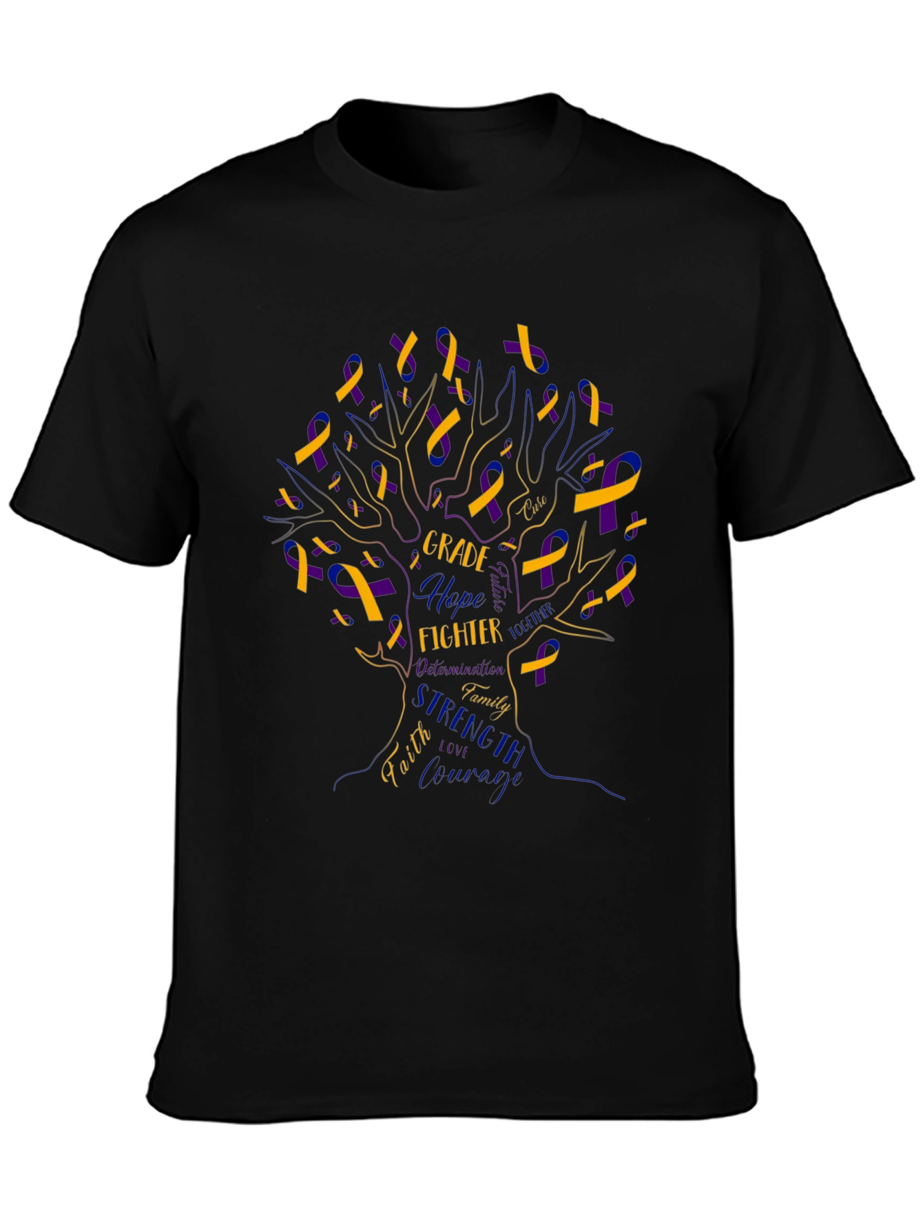Awareness Ribbon Tree T-Shirt