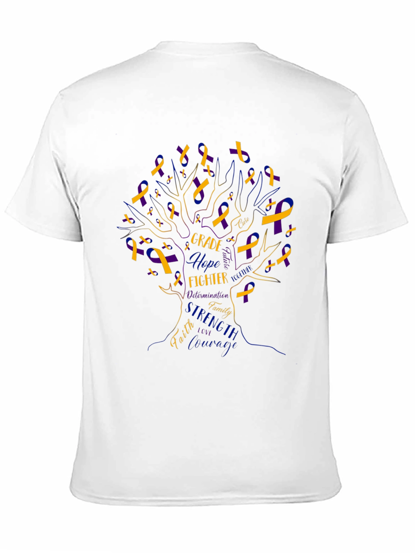Awareness Ribbon Tree T-Shirt