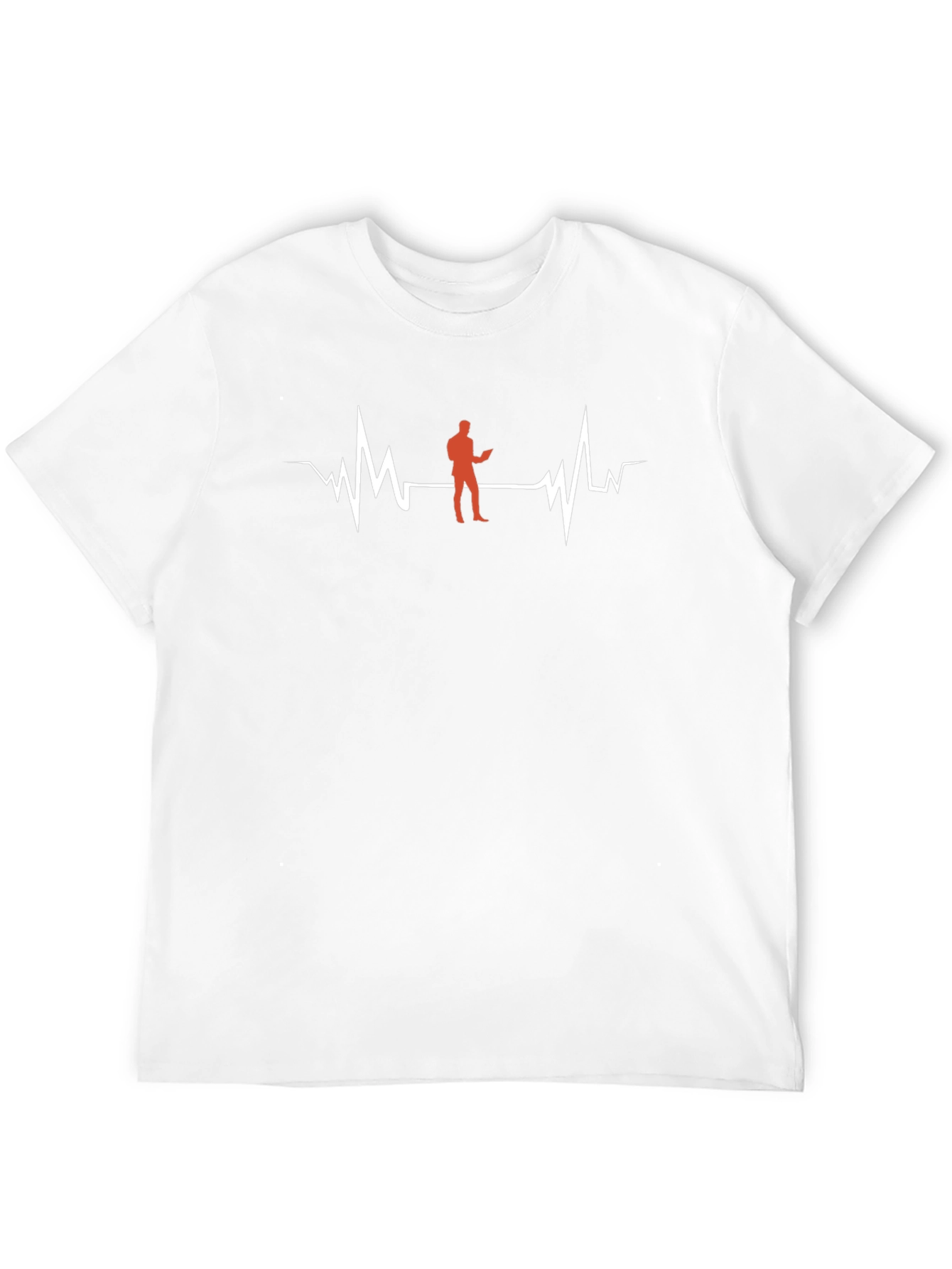 ECG Programmer T-Shirt - Coding Heartbeat