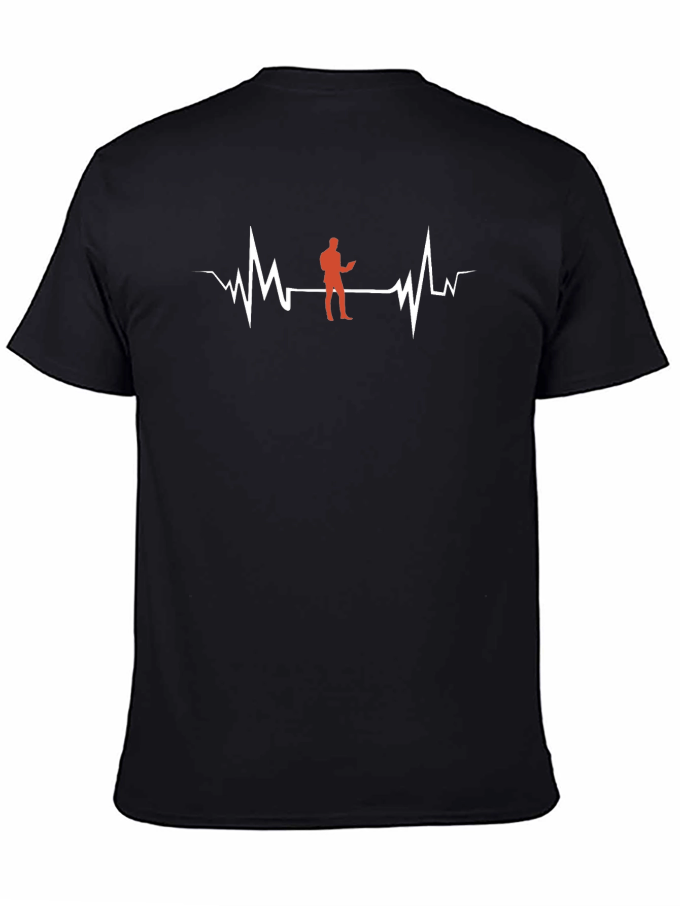ECG Programmer T-Shirt - Coding Heartbeat