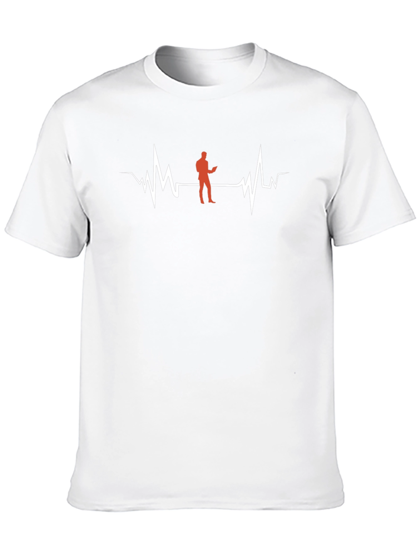 ECG Programmer T-Shirt - Coding Heartbeat