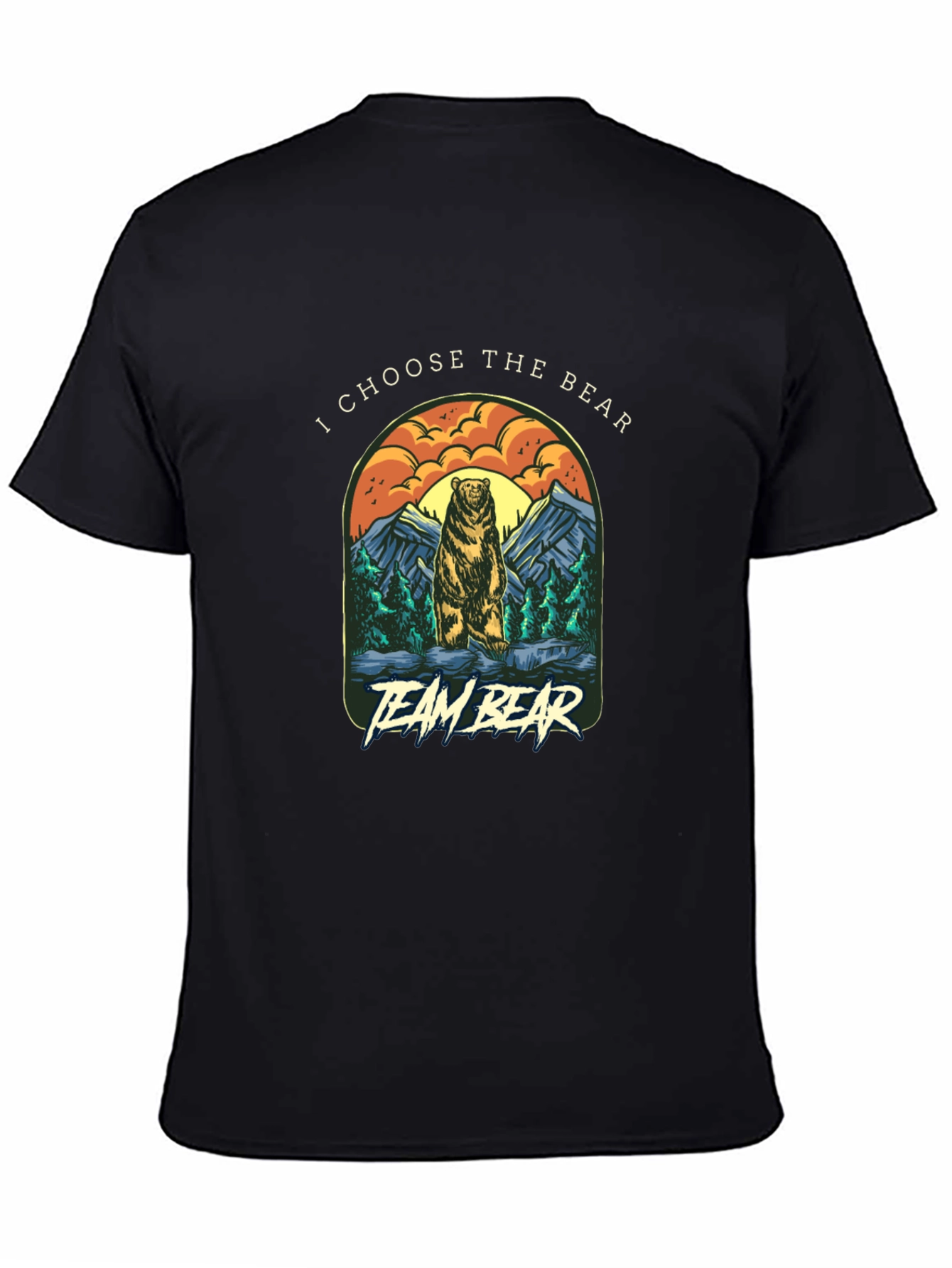 Team Bear Graphic Tee - Choose the Bear T-Shirt