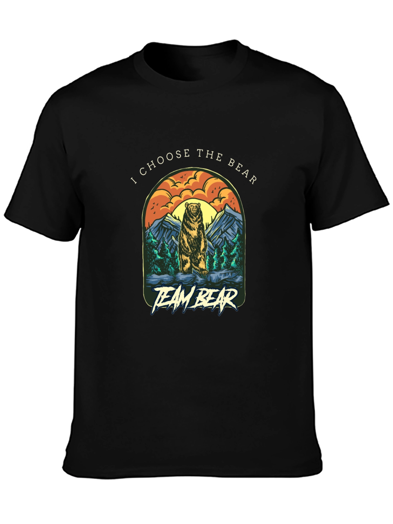 Team Bear Graphic Tee - Choose the Bear T-Shirt