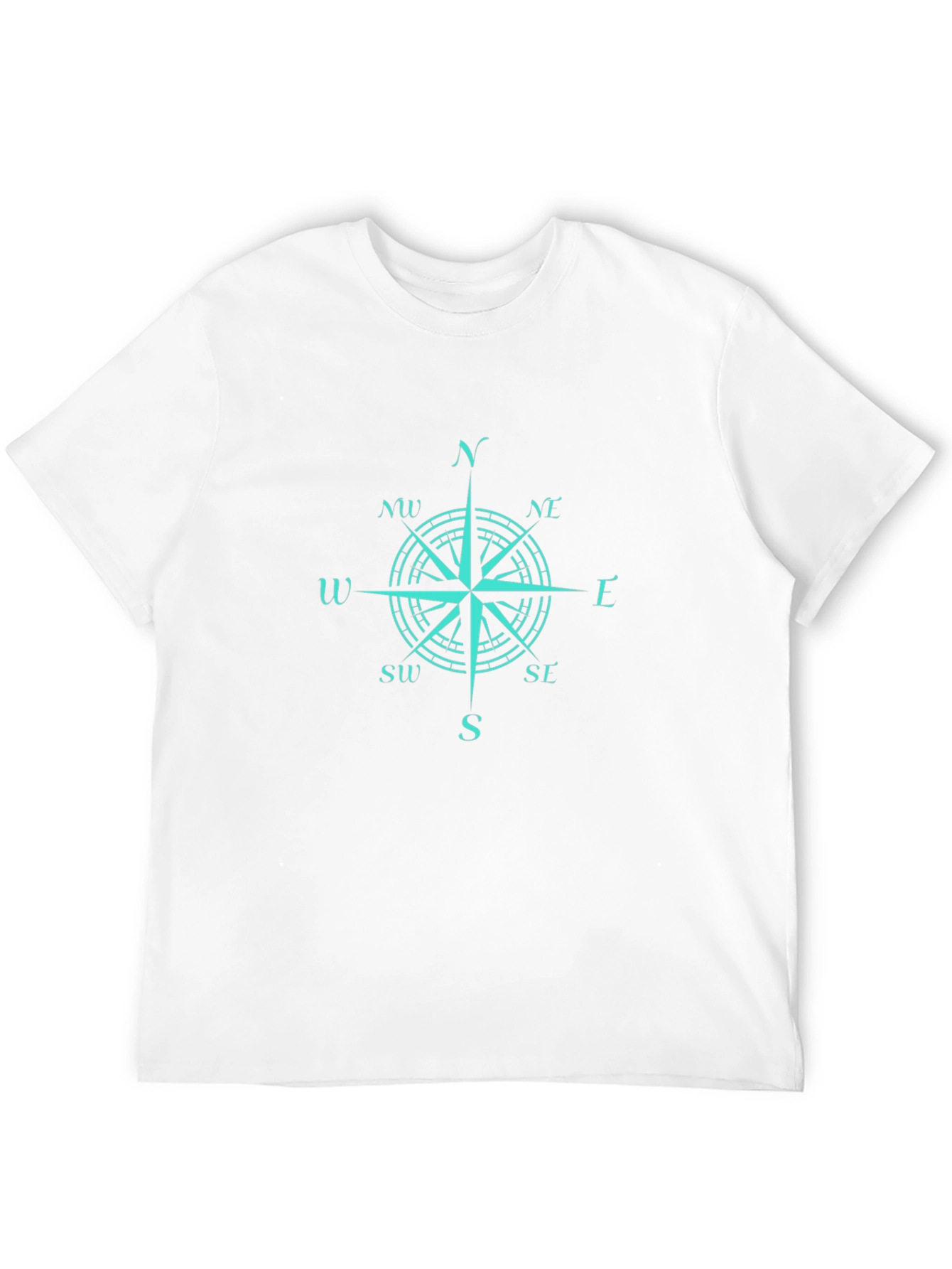Compass Rose Graphic Tee - Black