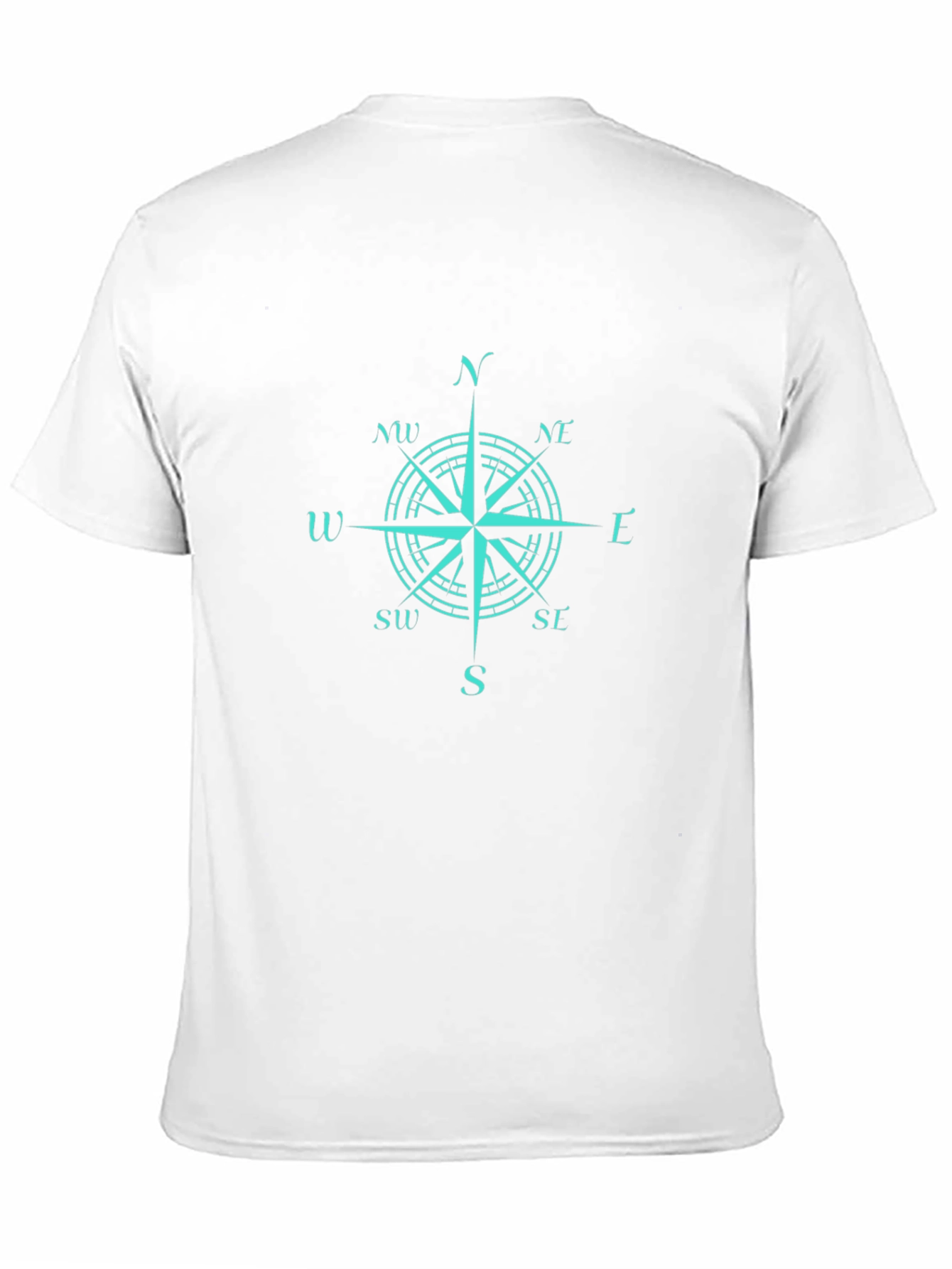 Compass Rose Graphic Tee - Black