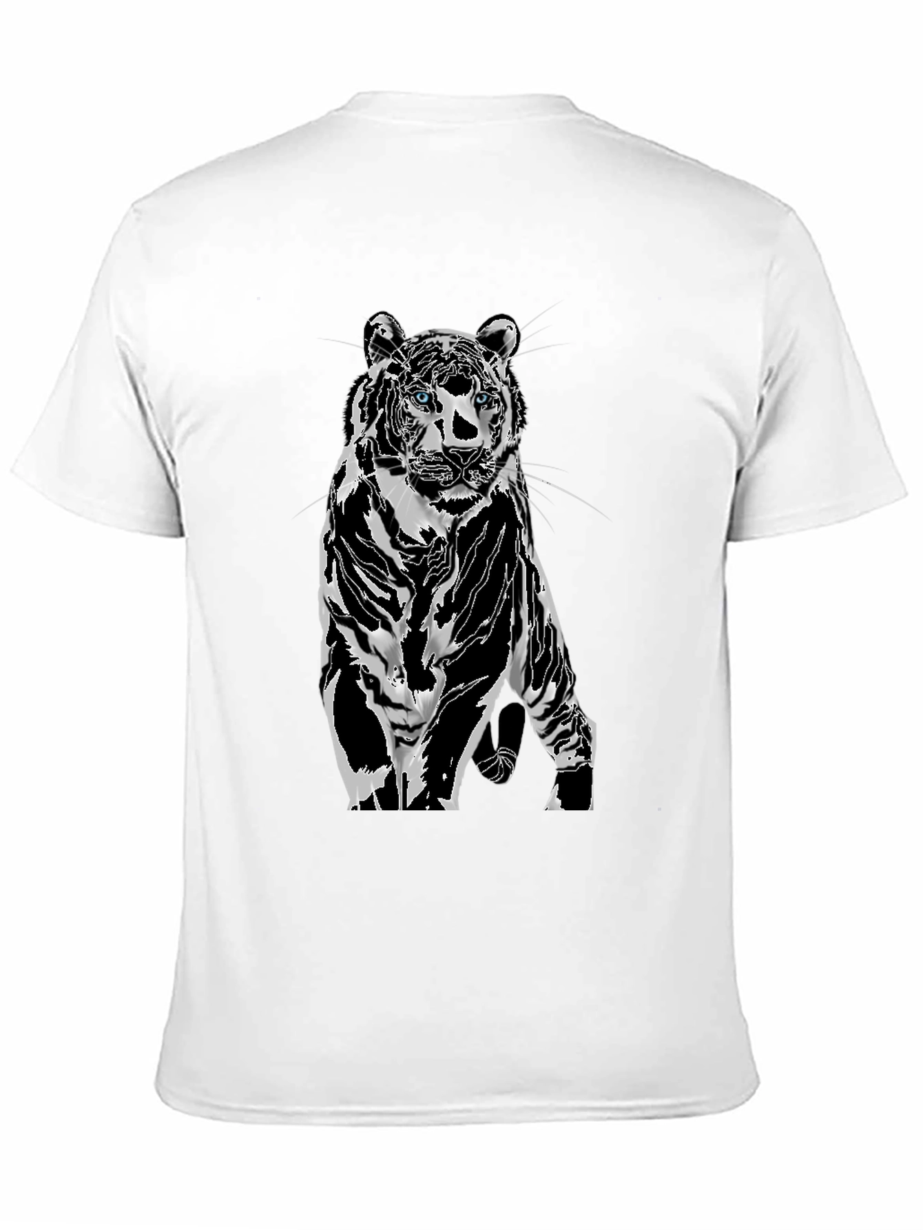 Tiger Graphic Tee - Bold Animal Print T-Shirt
