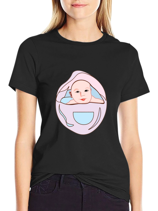 Baby Graphic Black Tee