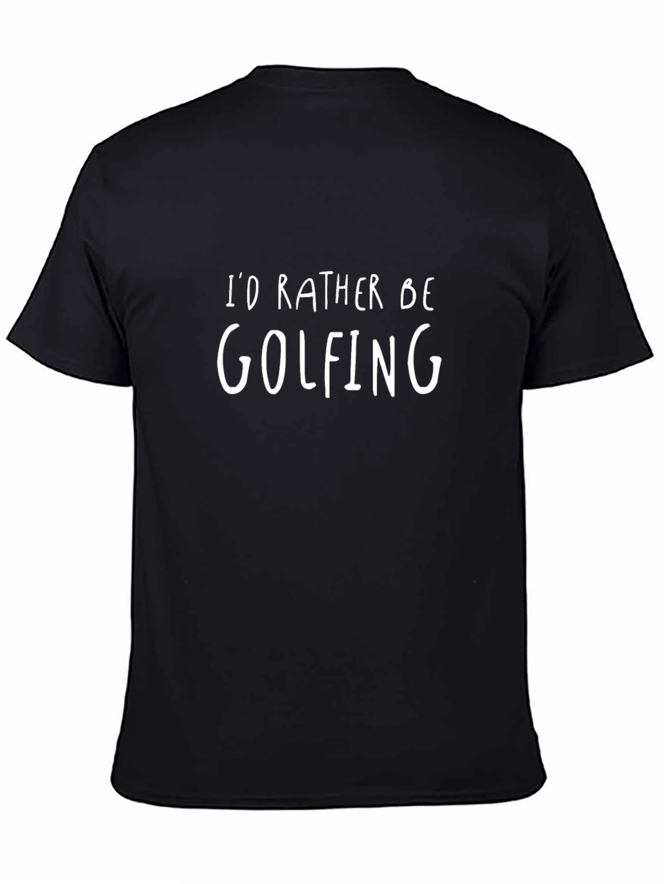 Id Rather Be Golfing Graphic Tee