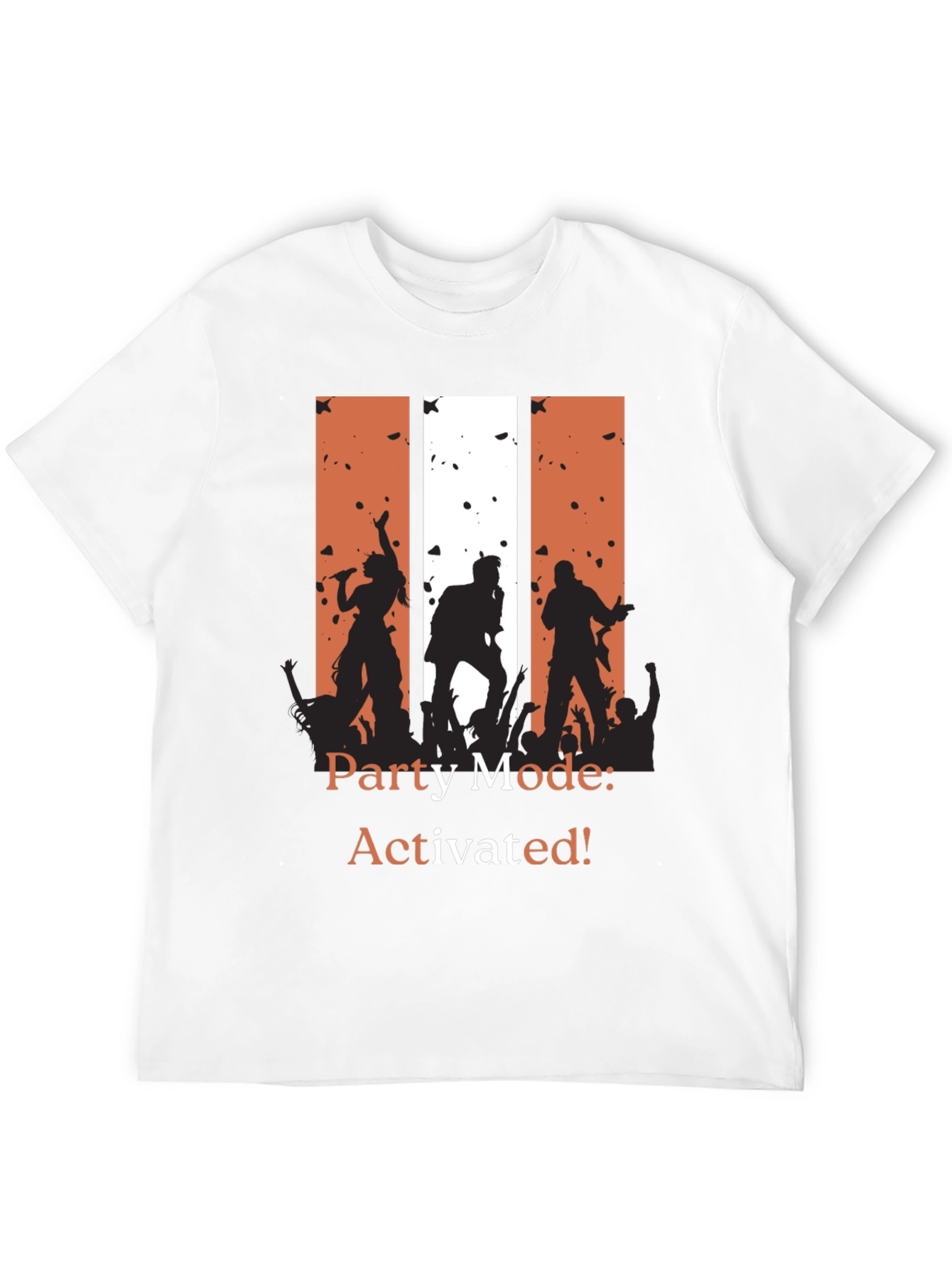 Party Mode Activated T-Shirt - Rock Concert Tee