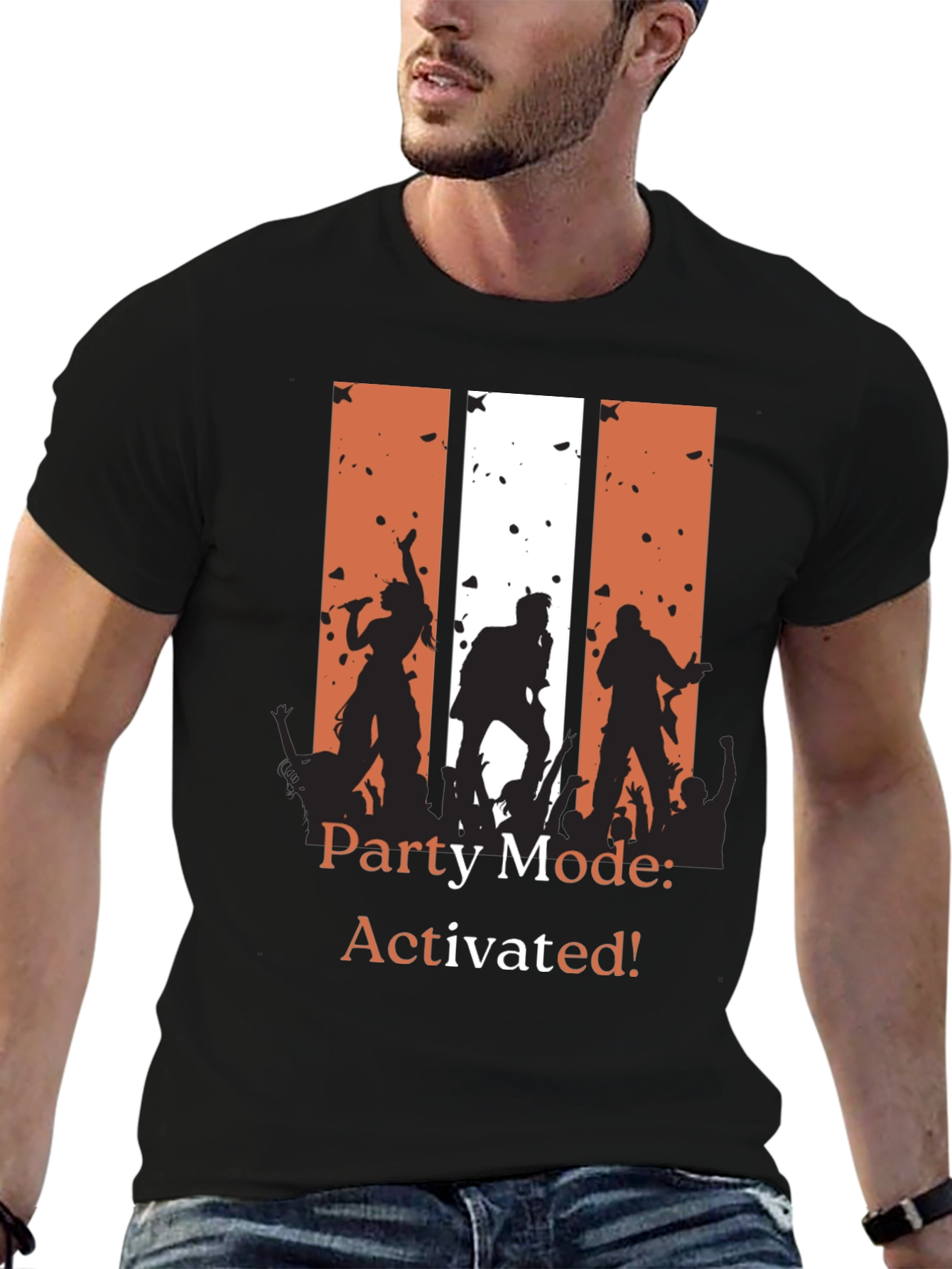 Party Mode Activated T-Shirt - Rock Concert Tee