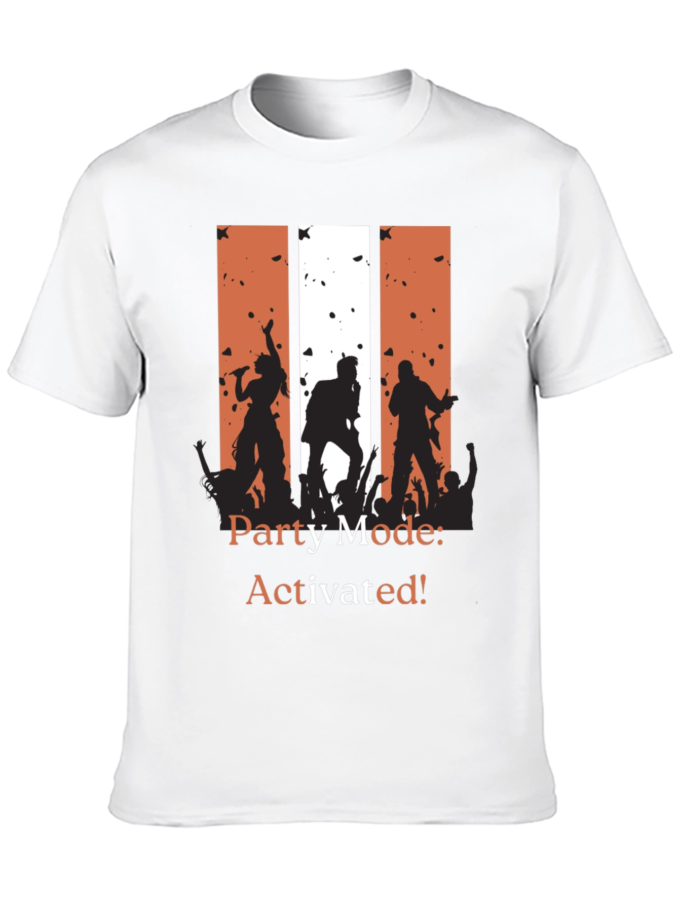 Party Mode Activated T-Shirt - Rock Concert Tee