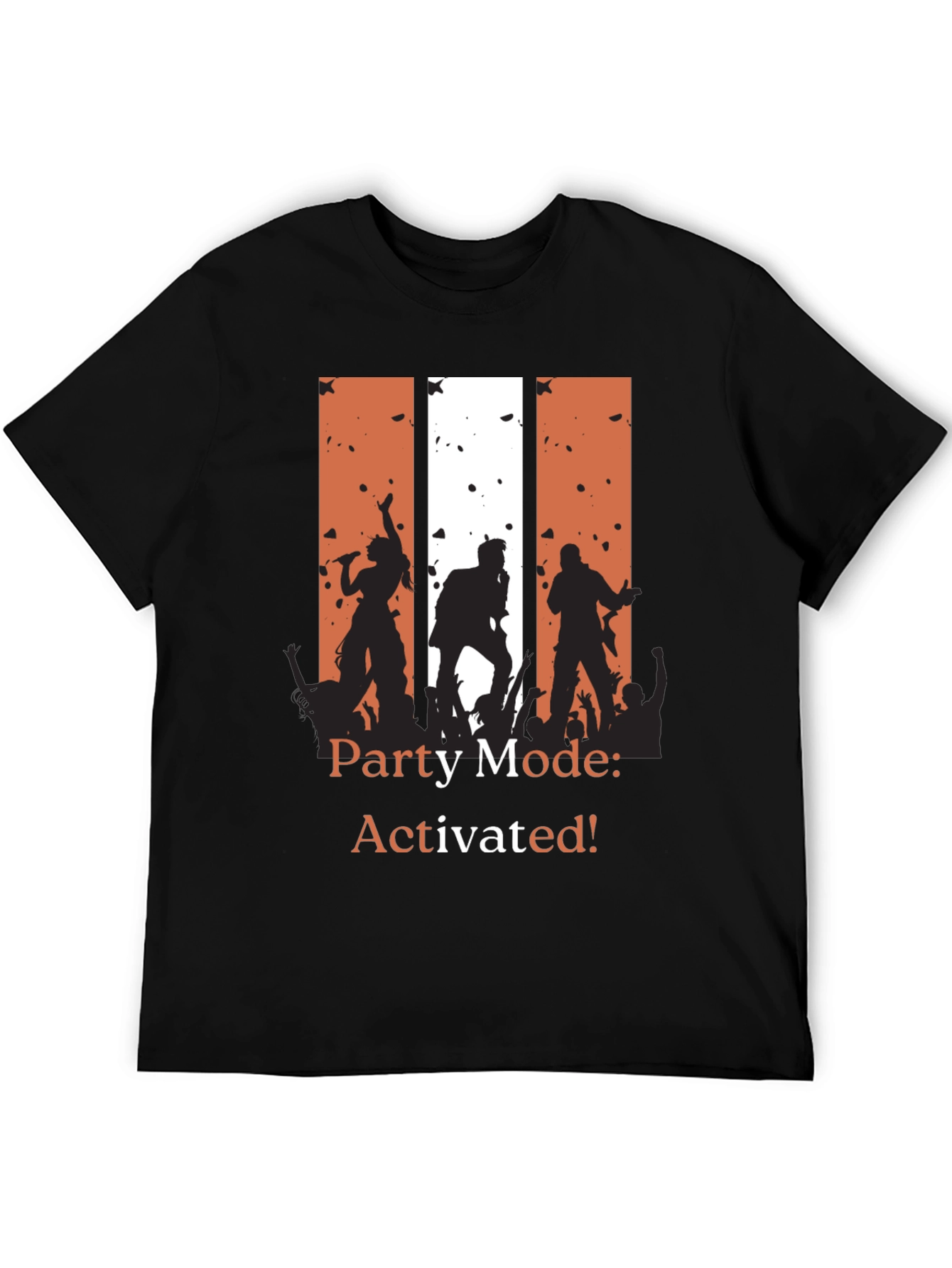Party Mode Activated T-Shirt - Rock Concert Tee
