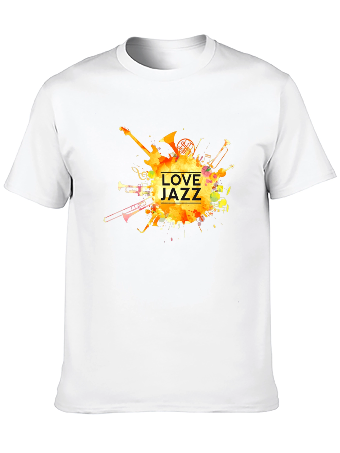 Love Jazz Music T-Shirt - Black