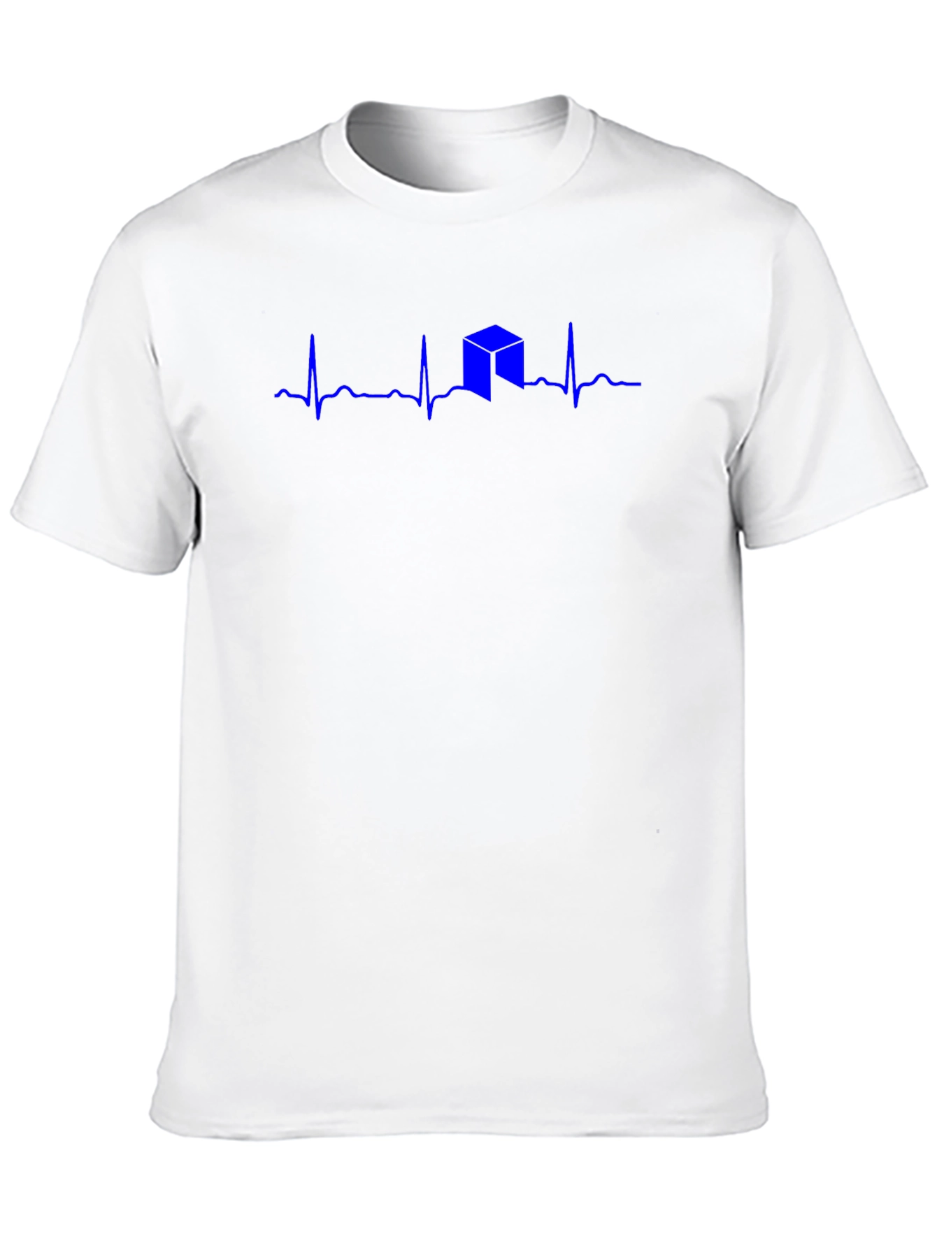 Heartbeat Cube Graphic Tee - Black
