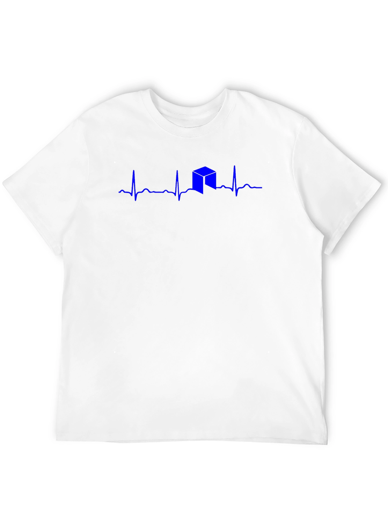 Heartbeat Cube Graphic Tee - Black