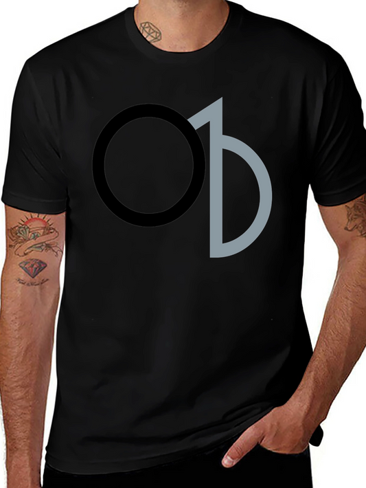 Geometric Logo T-Shirt - Stylish Casual Wear