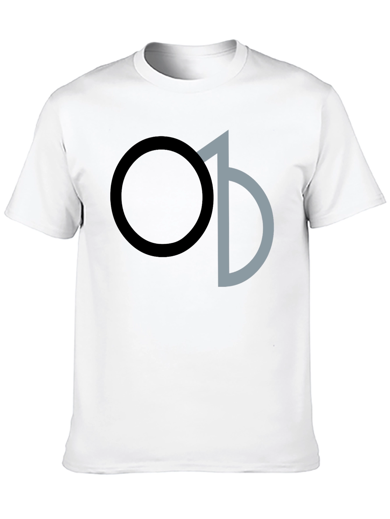 Geometric Logo T-Shirt - Stylish Casual Wear