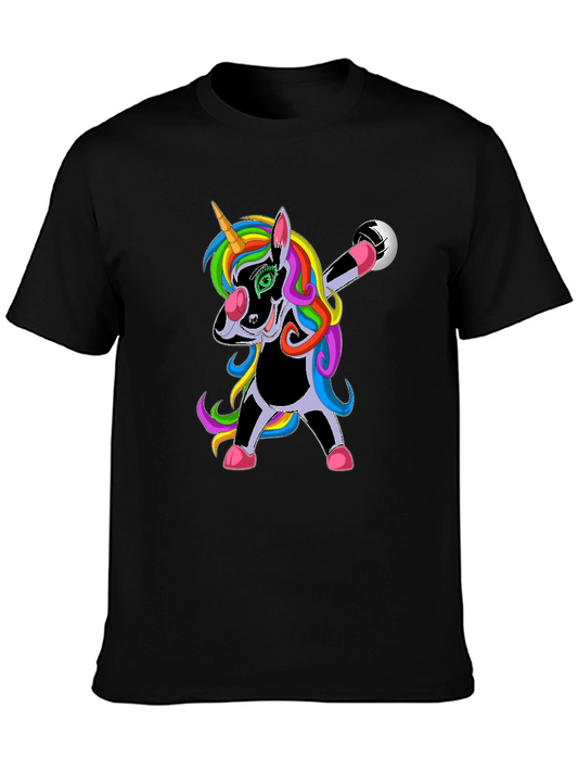 Dabbing Unicorn Soccer T-Shirt