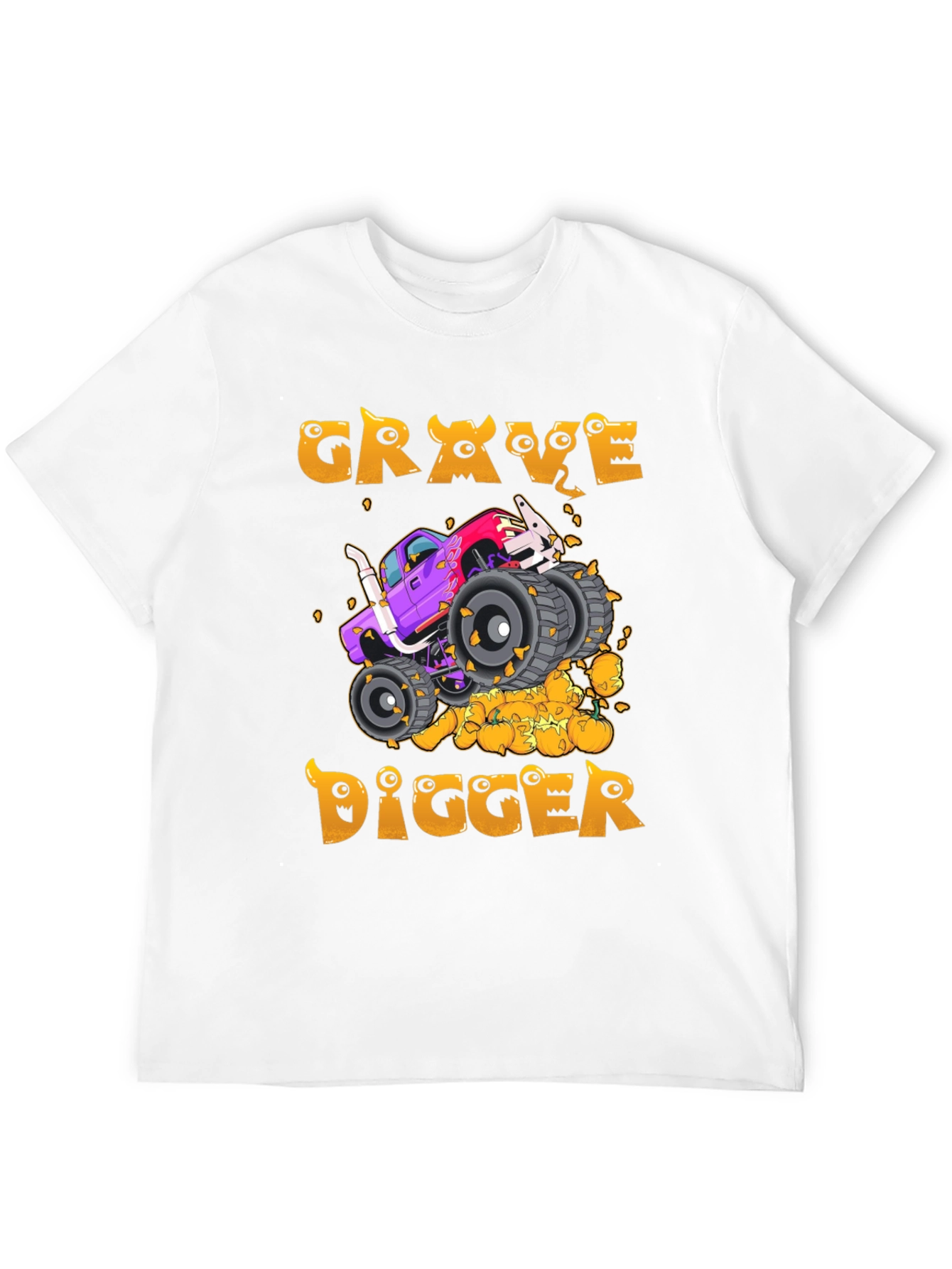 Grave Digger Monster Truck Halloween T-Shirt