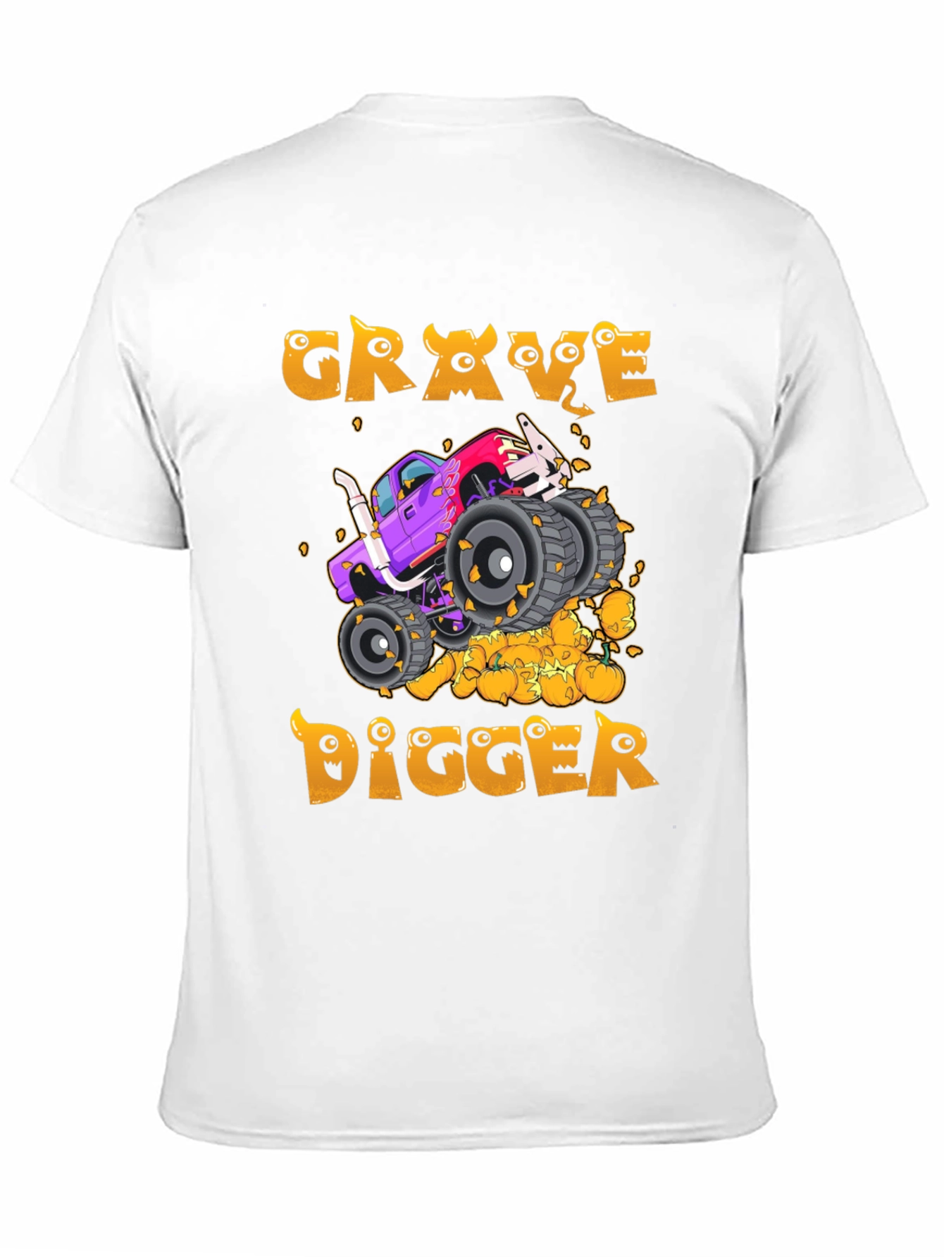 Grave Digger Monster Truck Halloween T-Shirt