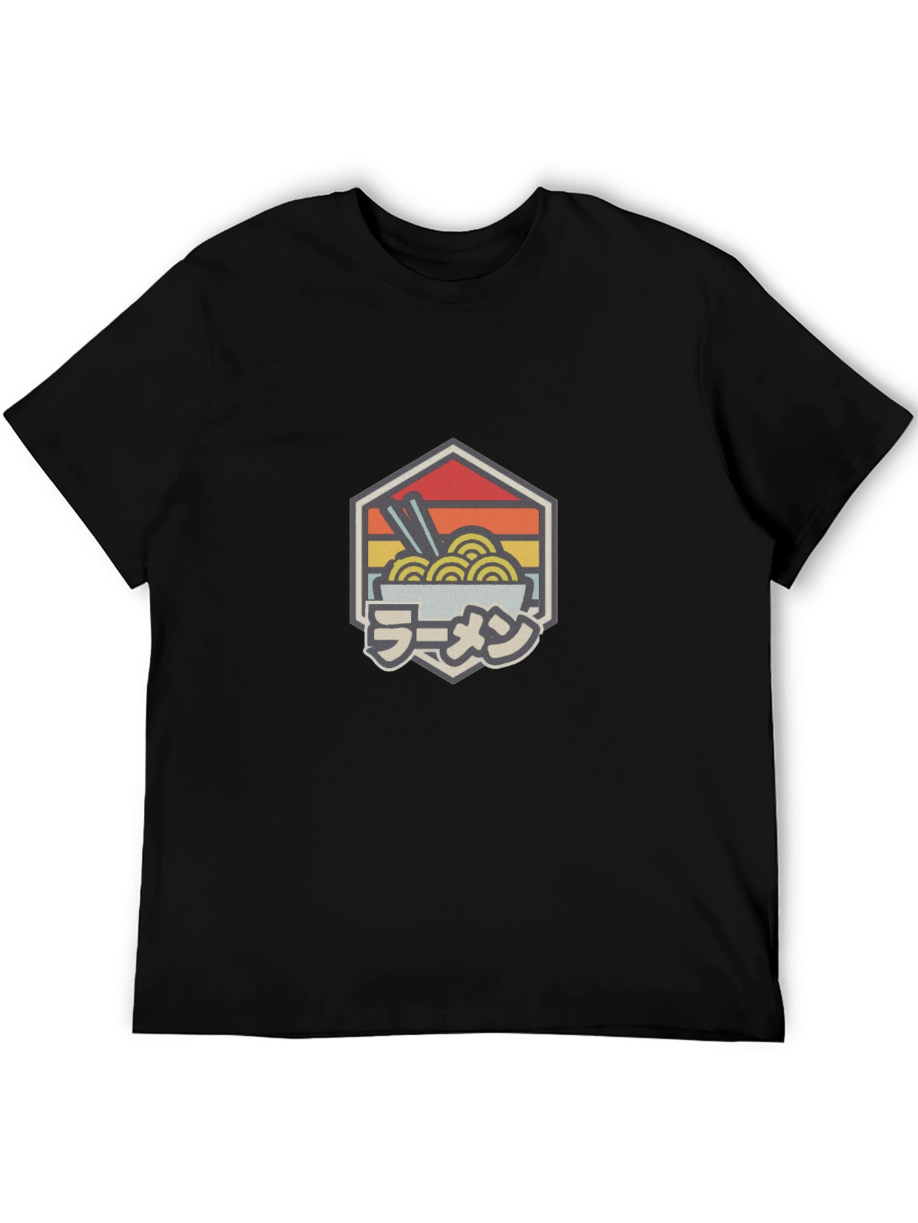 Ramen Bowl Retro Graphic T-Shirt