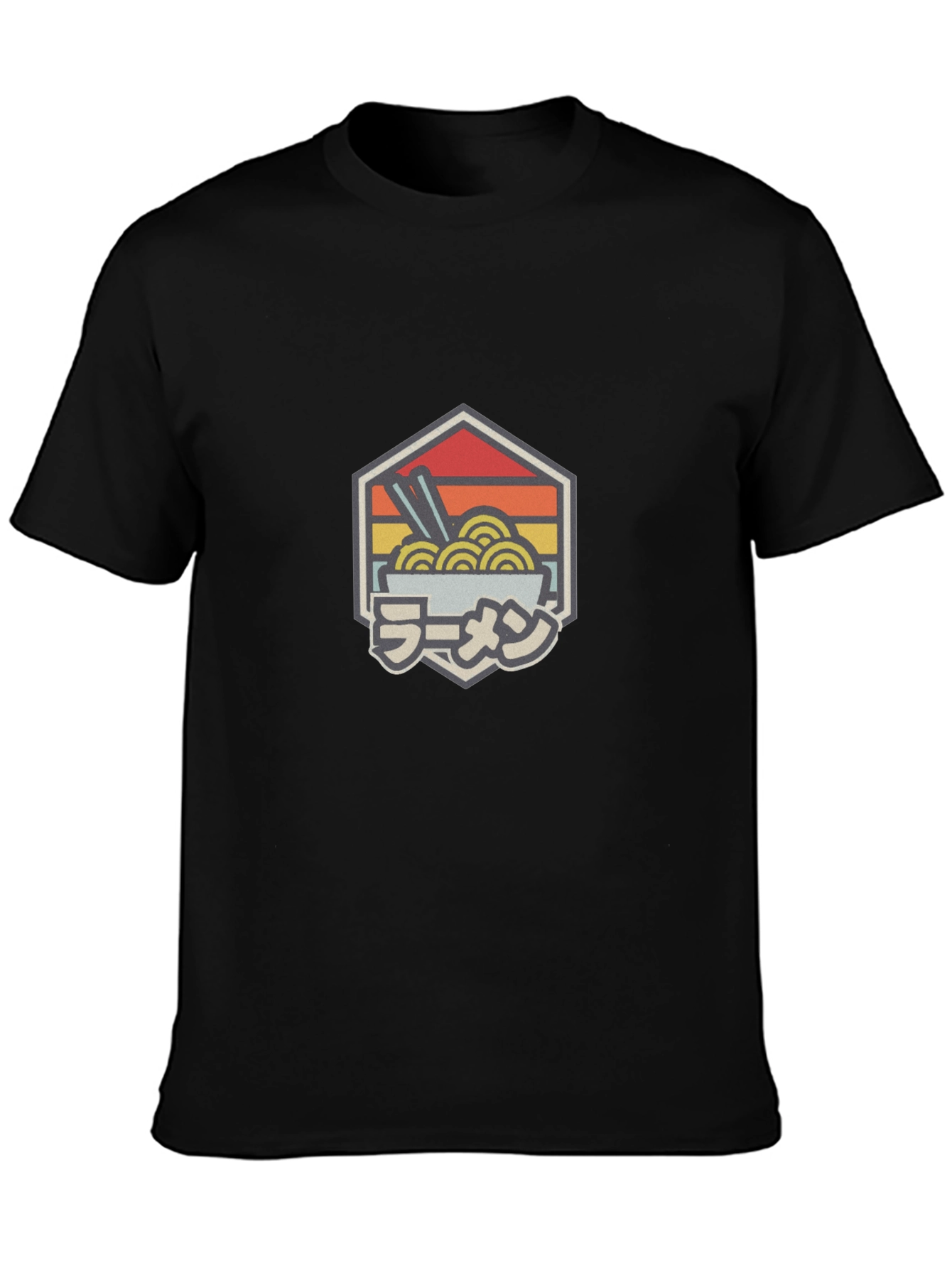 Ramen Bowl Retro Graphic T-Shirt