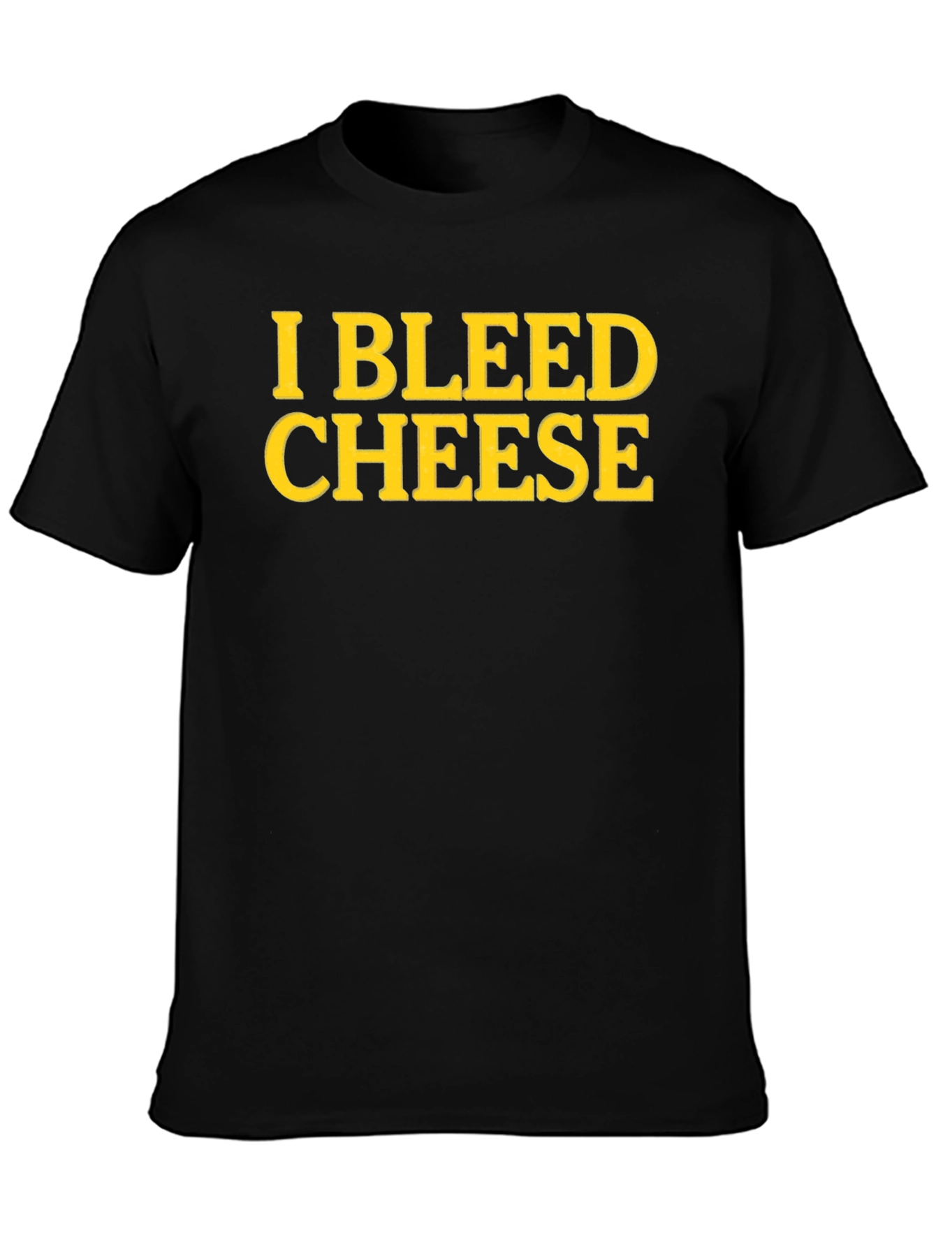 I Bleed Cheese T-Shirt - Novelty Fan Apparel