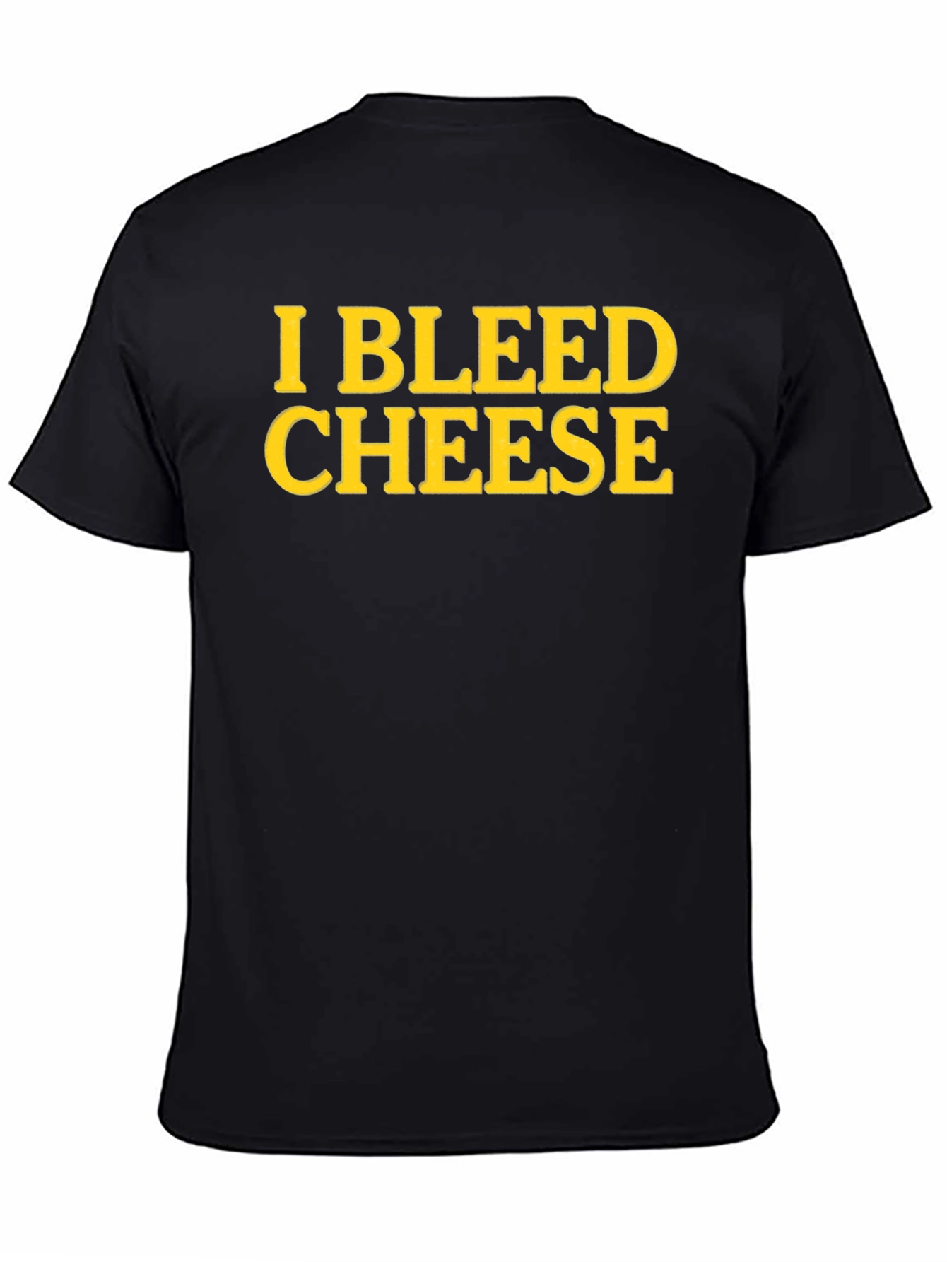 I Bleed Cheese T-Shirt - Novelty Fan Apparel