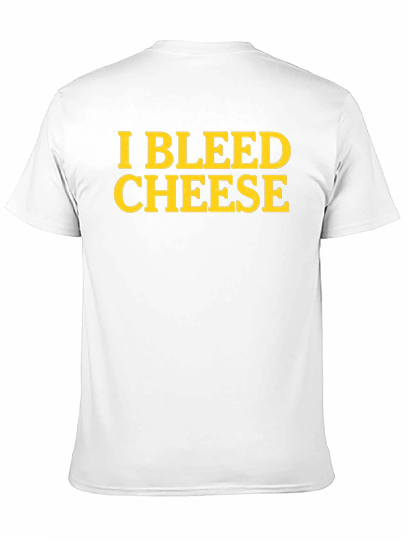 I Bleed Cheese T-Shirt - Novelty Fan Apparel