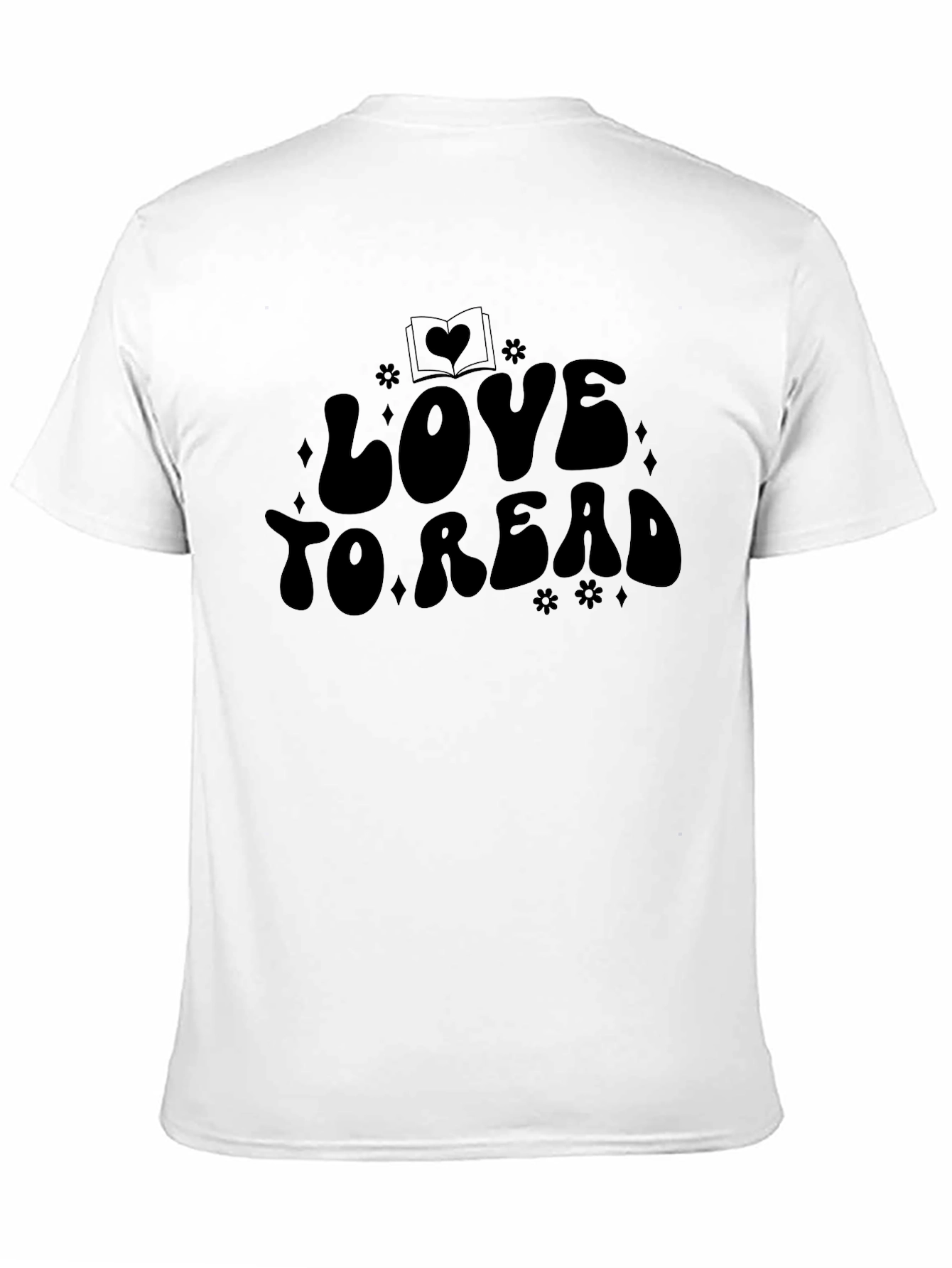 Love to Read Black T-Shirt
