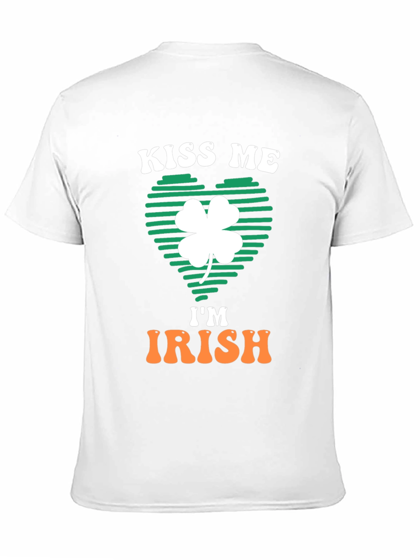 Kiss Me Im Irish Shamrock T-Shirt