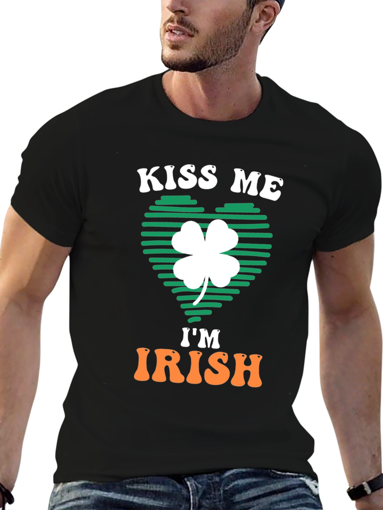 Kiss Me Im Irish Shamrock T-Shirt