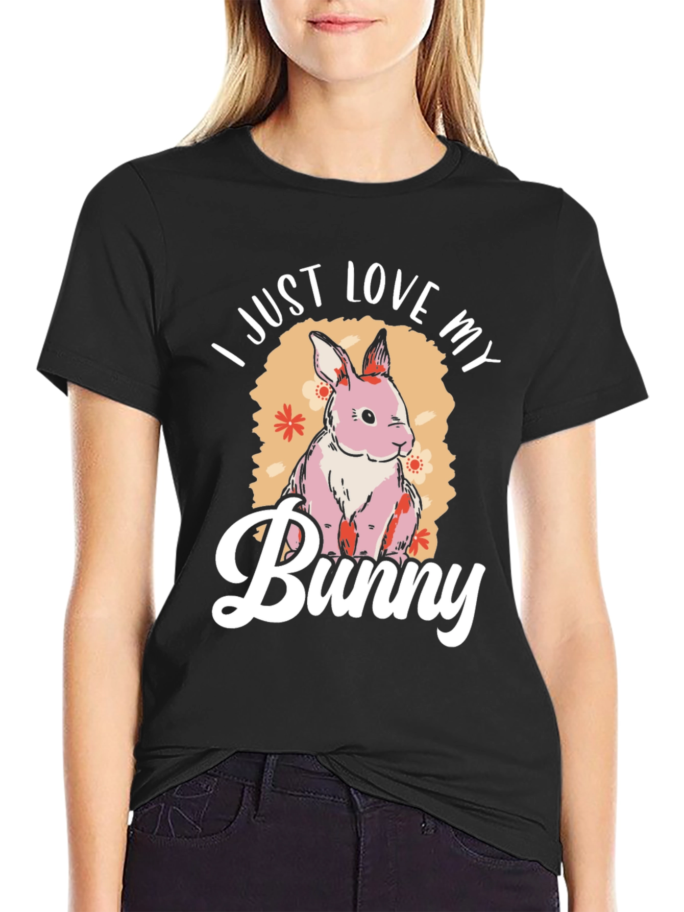 I Just Love My Bunny T-Shirt Cute Rabbit Tee