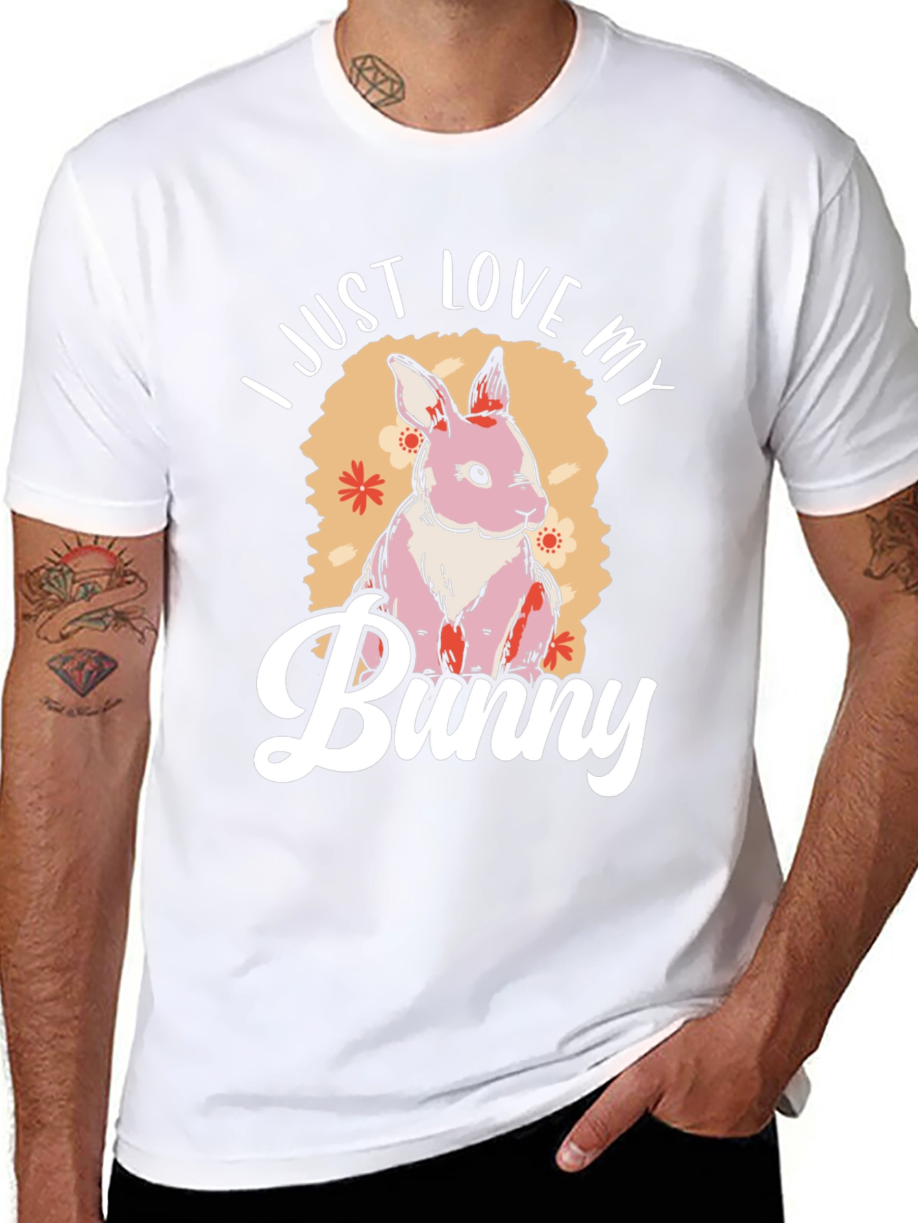 I Just Love My Bunny T-Shirt Cute Rabbit Tee