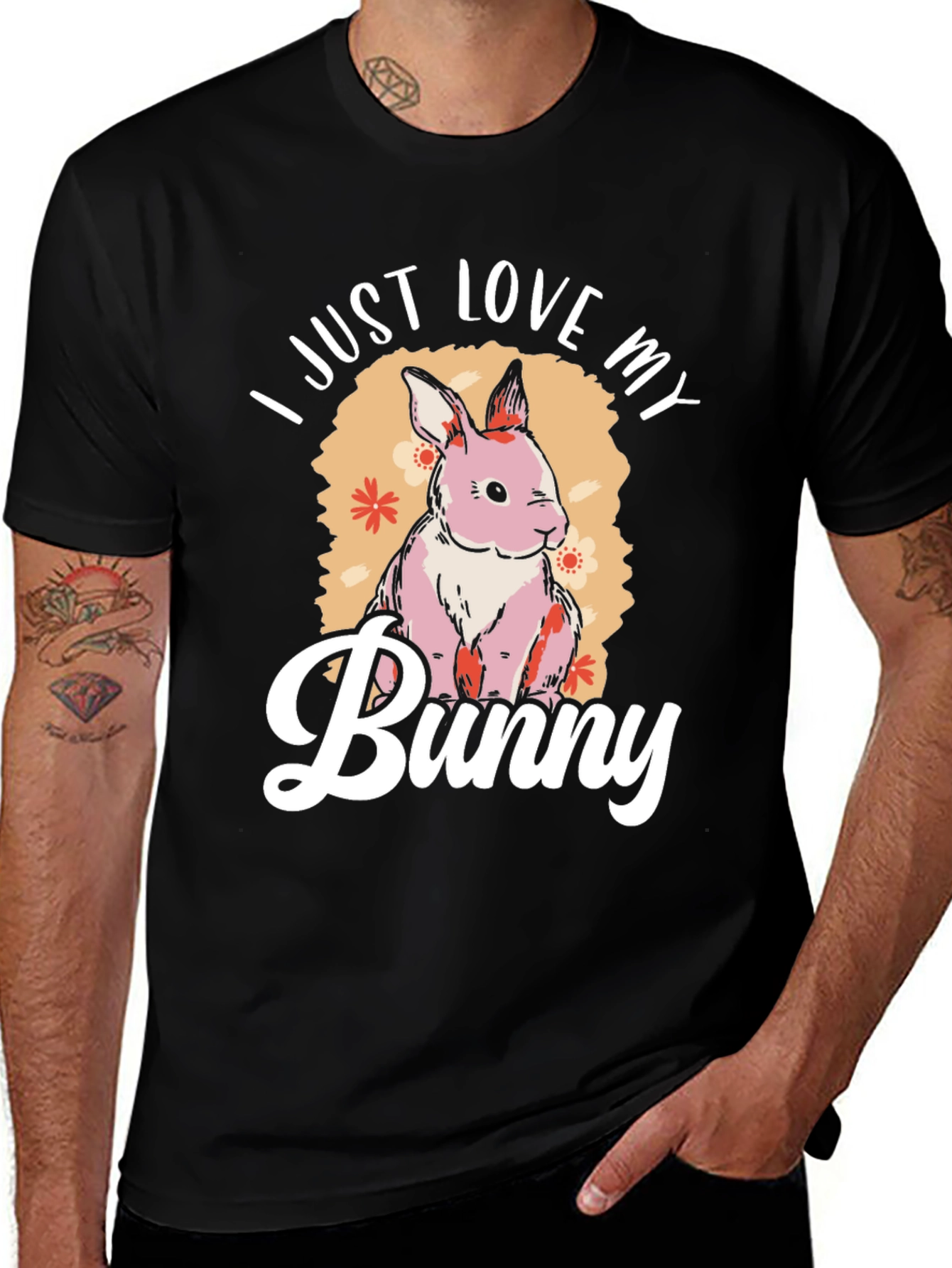 I Just Love My Bunny T-Shirt Cute Rabbit Tee